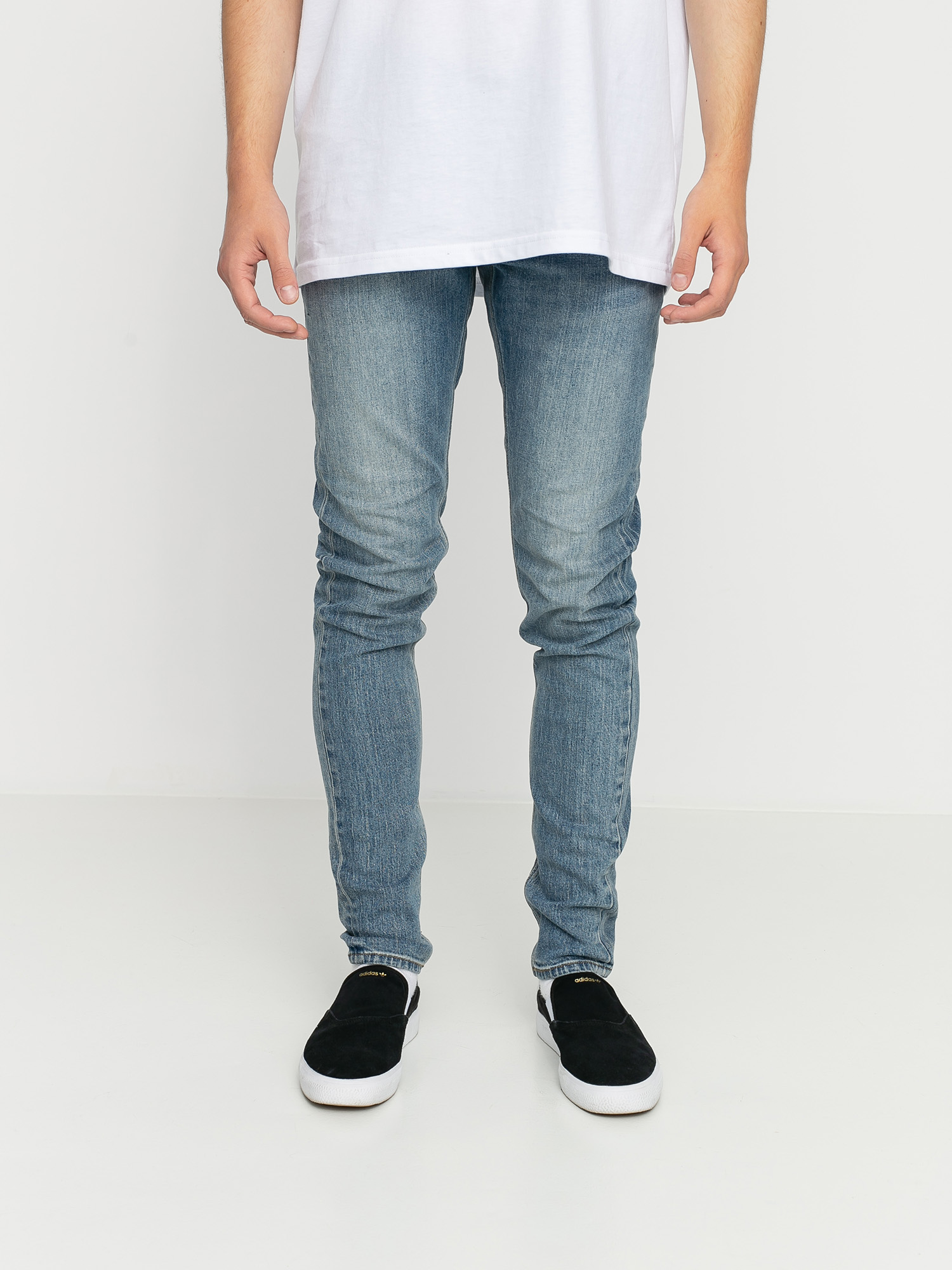 Spodnie Volcom 2X4 Tapered (vmi vintage marboled indigo)