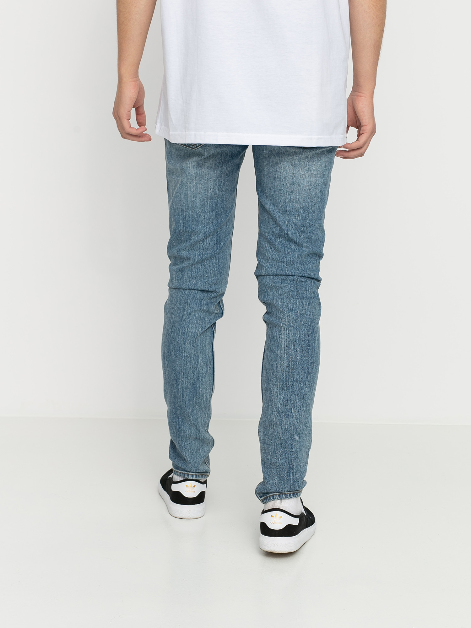 Spodnie Volcom 2X4 Tapered (vmi vintage marboled indigo)