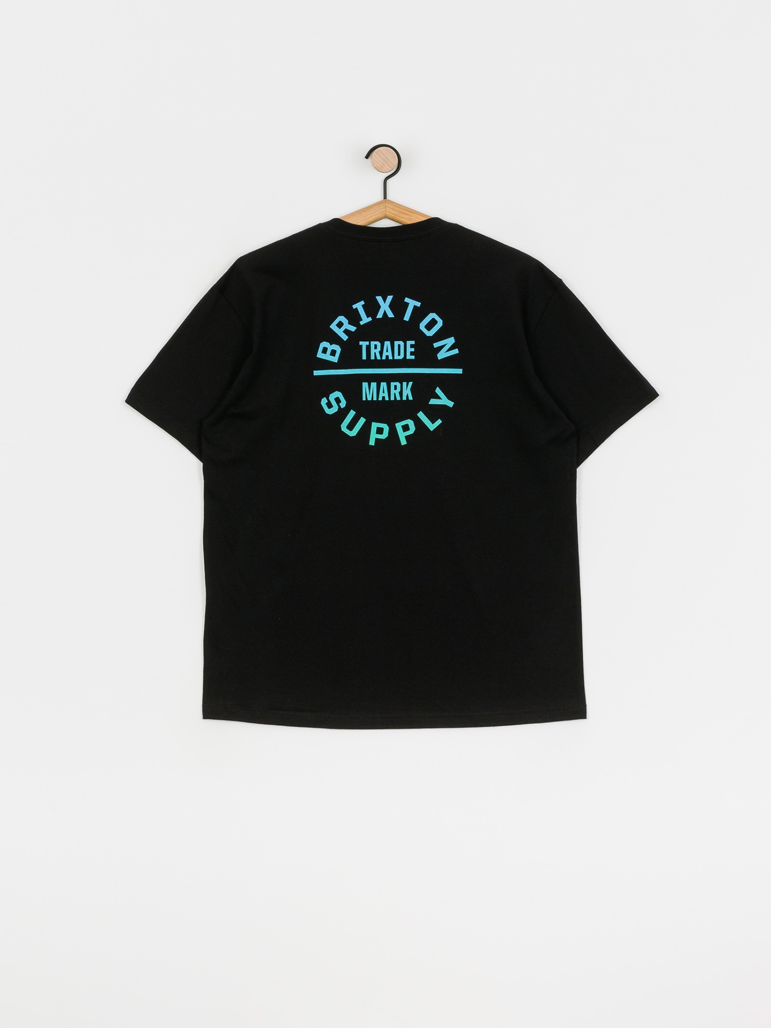 T-shirt Brixton Oath V (black/gradient)