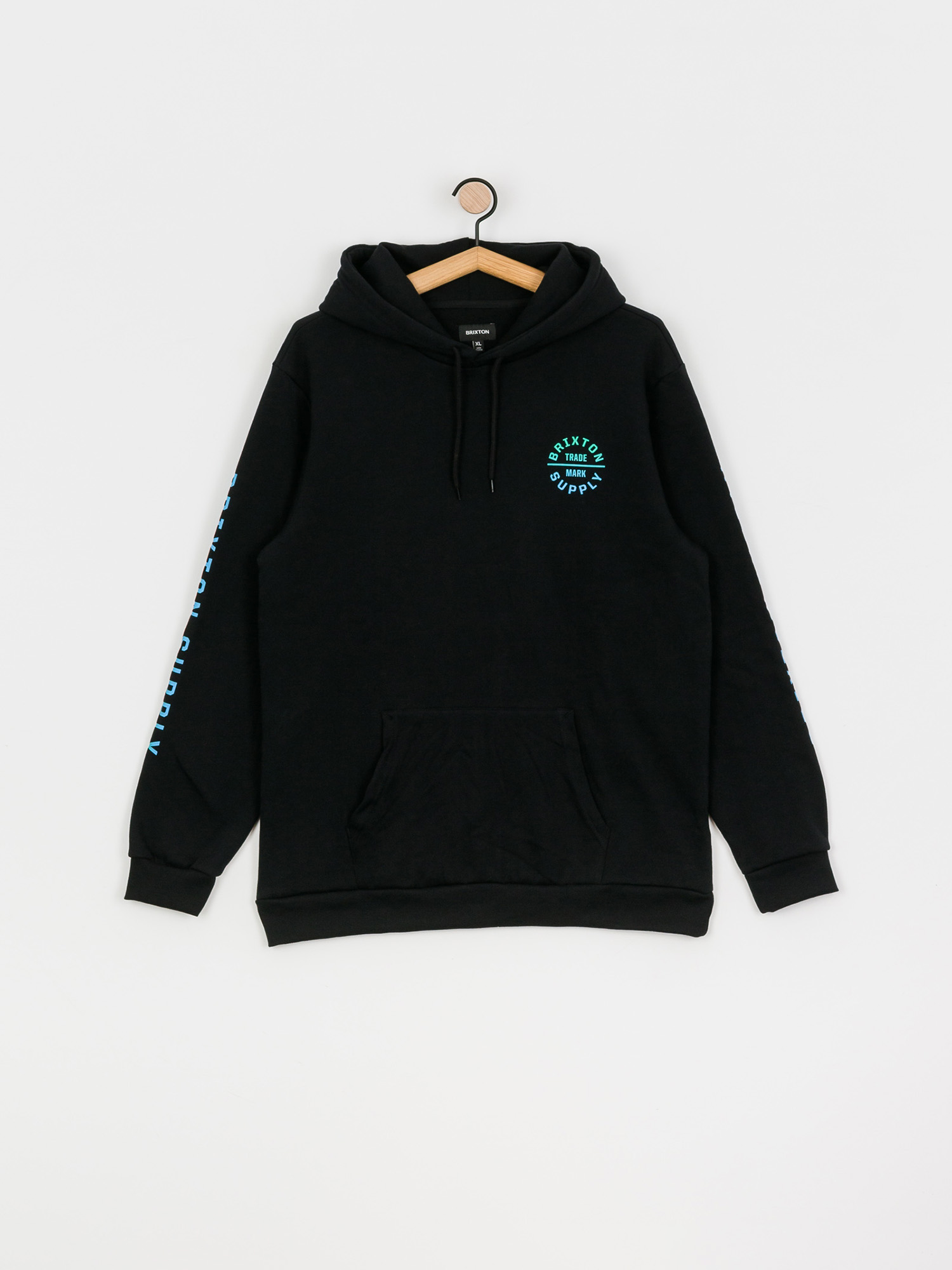 Bluza z kapturem Brixton Oath VI HD (black/gradient)