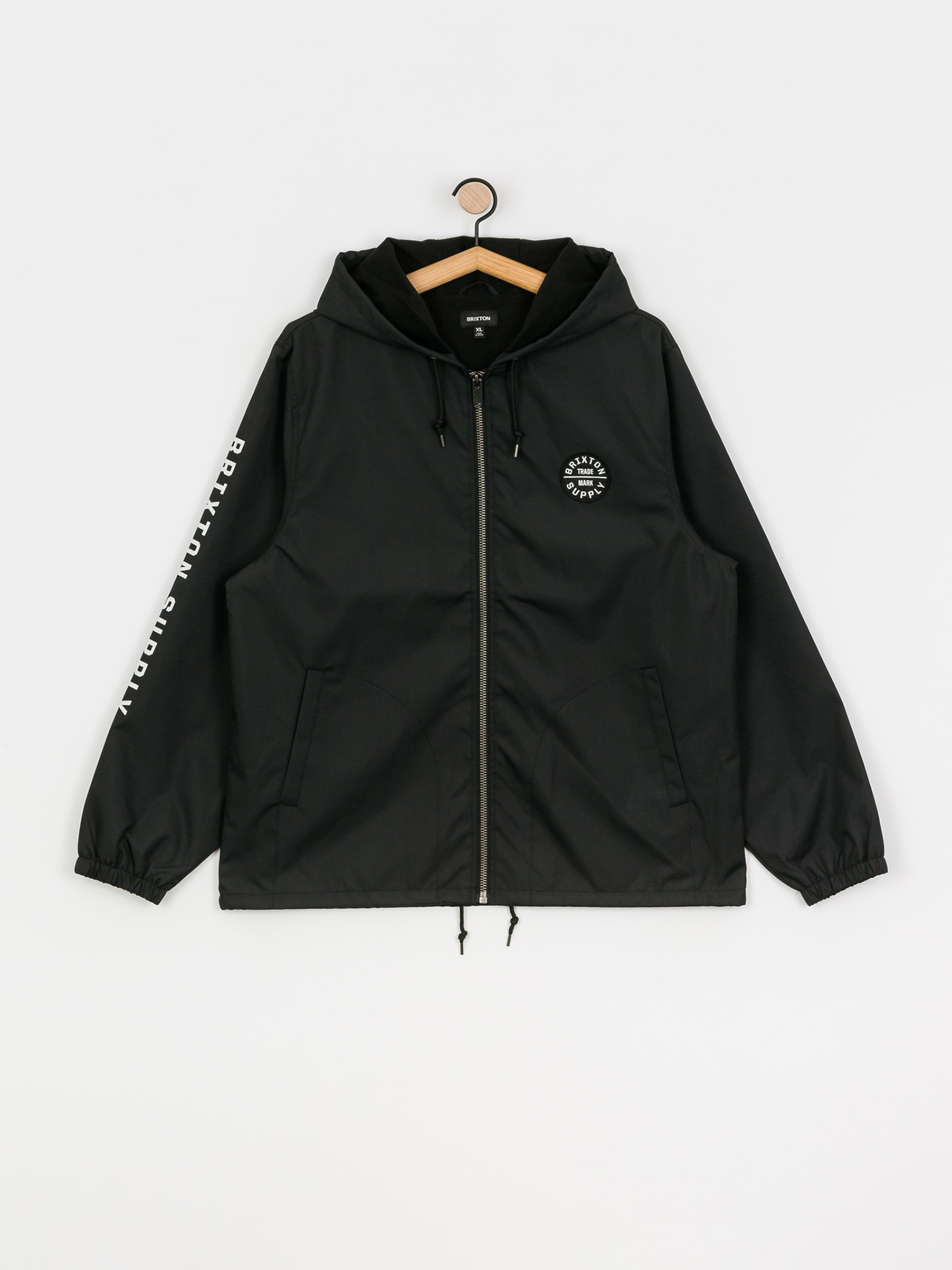 Kurtka Brixton Claxton Oath ZHD (black/white)