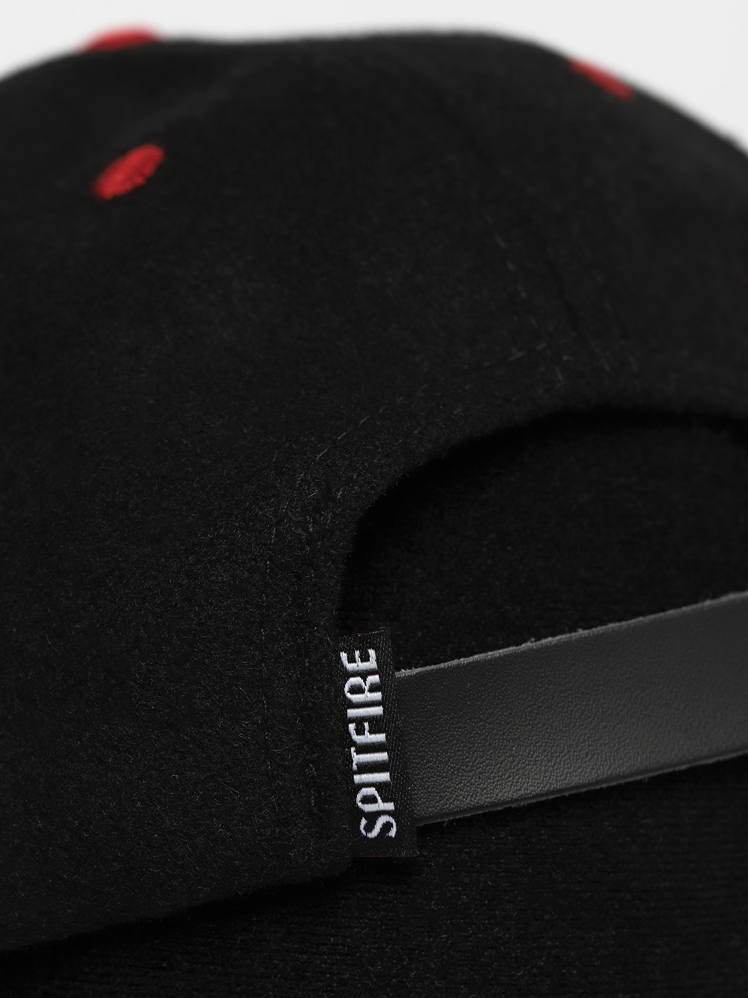 Czapka z daszkiem Spitfire Adj Bh Fill Strap (black/red)