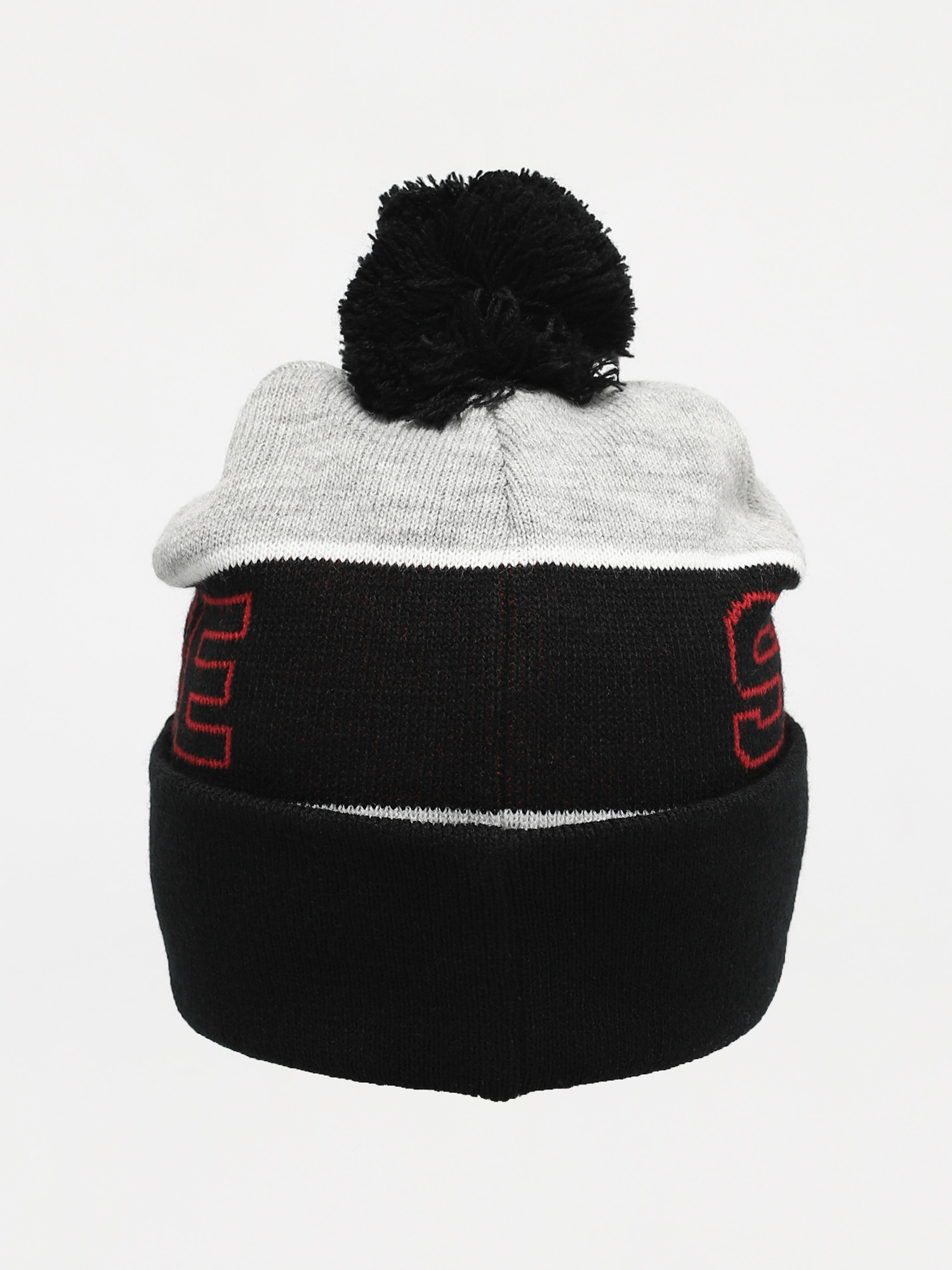 Czapka zimowa Spitfire Pom Cls 87 Beanie (heather grey/black/red)