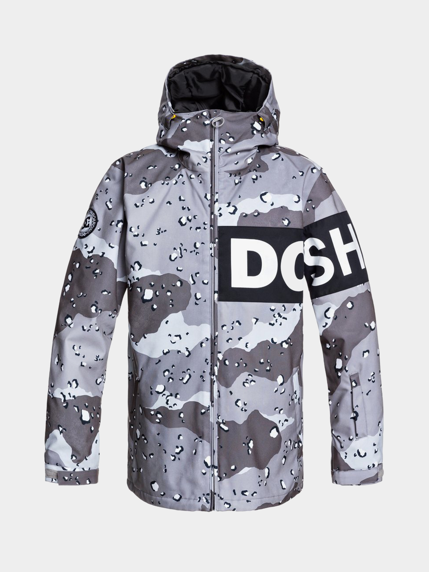 Męska Kurtka snowboardowa DC Propaganda (chocolate chip greyscale camo)