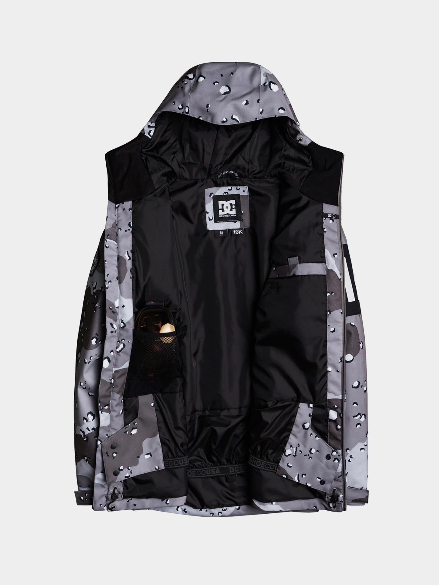 Męska Kurtka snowboardowa DC Propaganda (chocolate chip greyscale camo)
