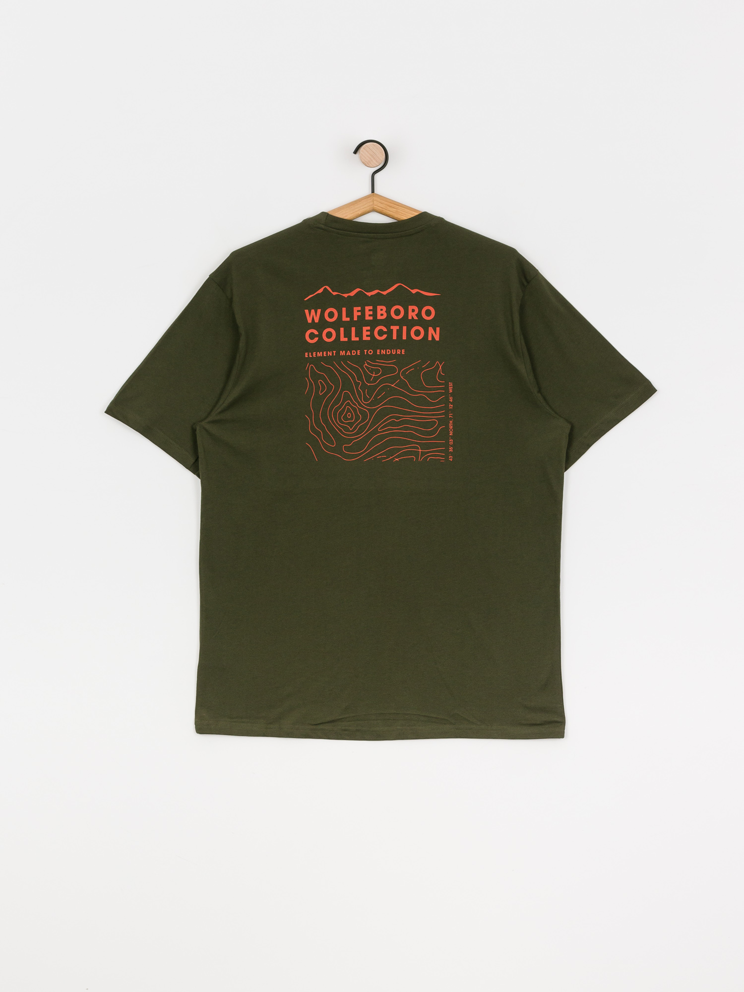 T-shirt Element Marks (forest night)