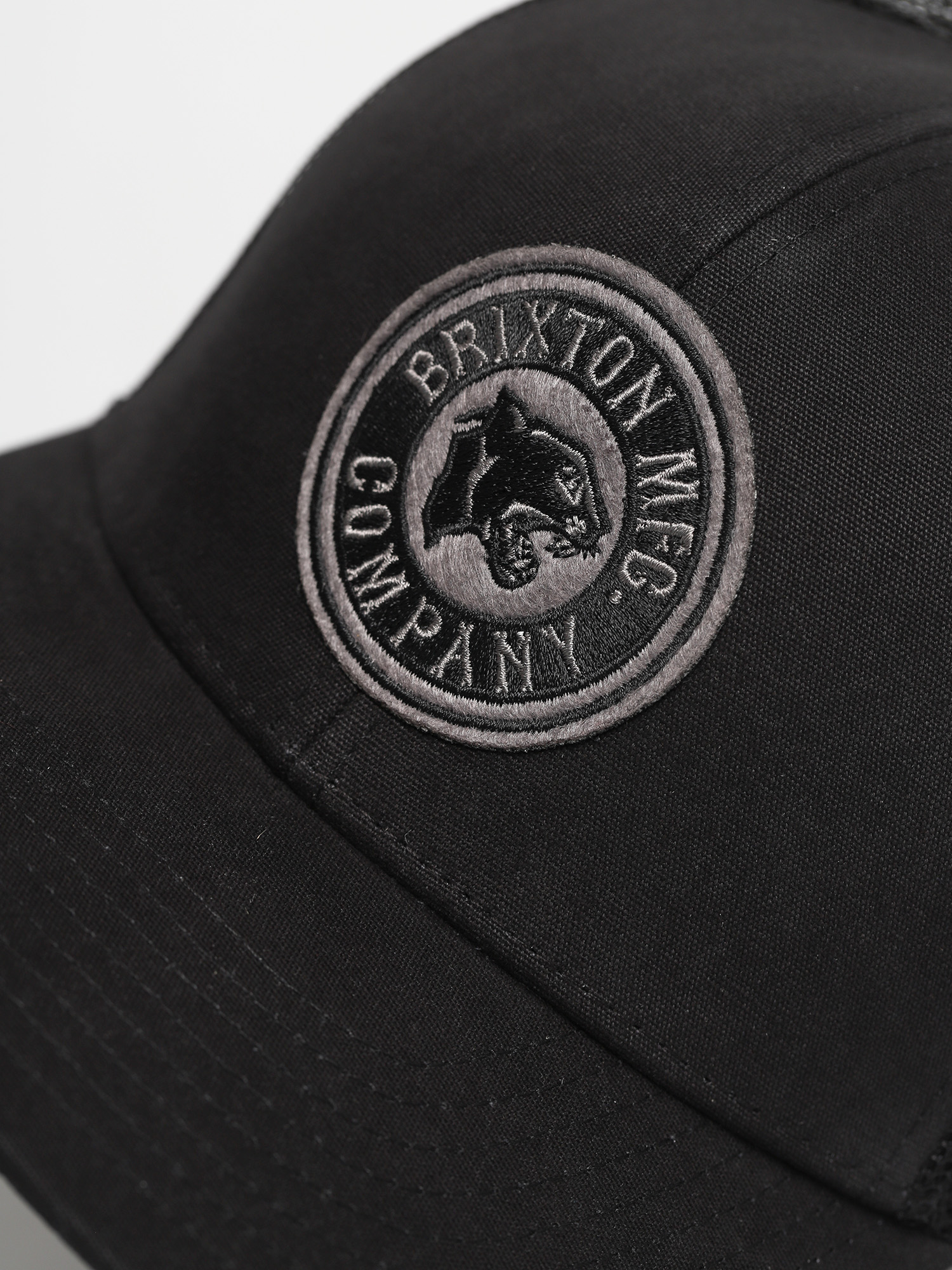 Czapka z daszkiem Brixton Forte Mp Mesh Cap (black/black)