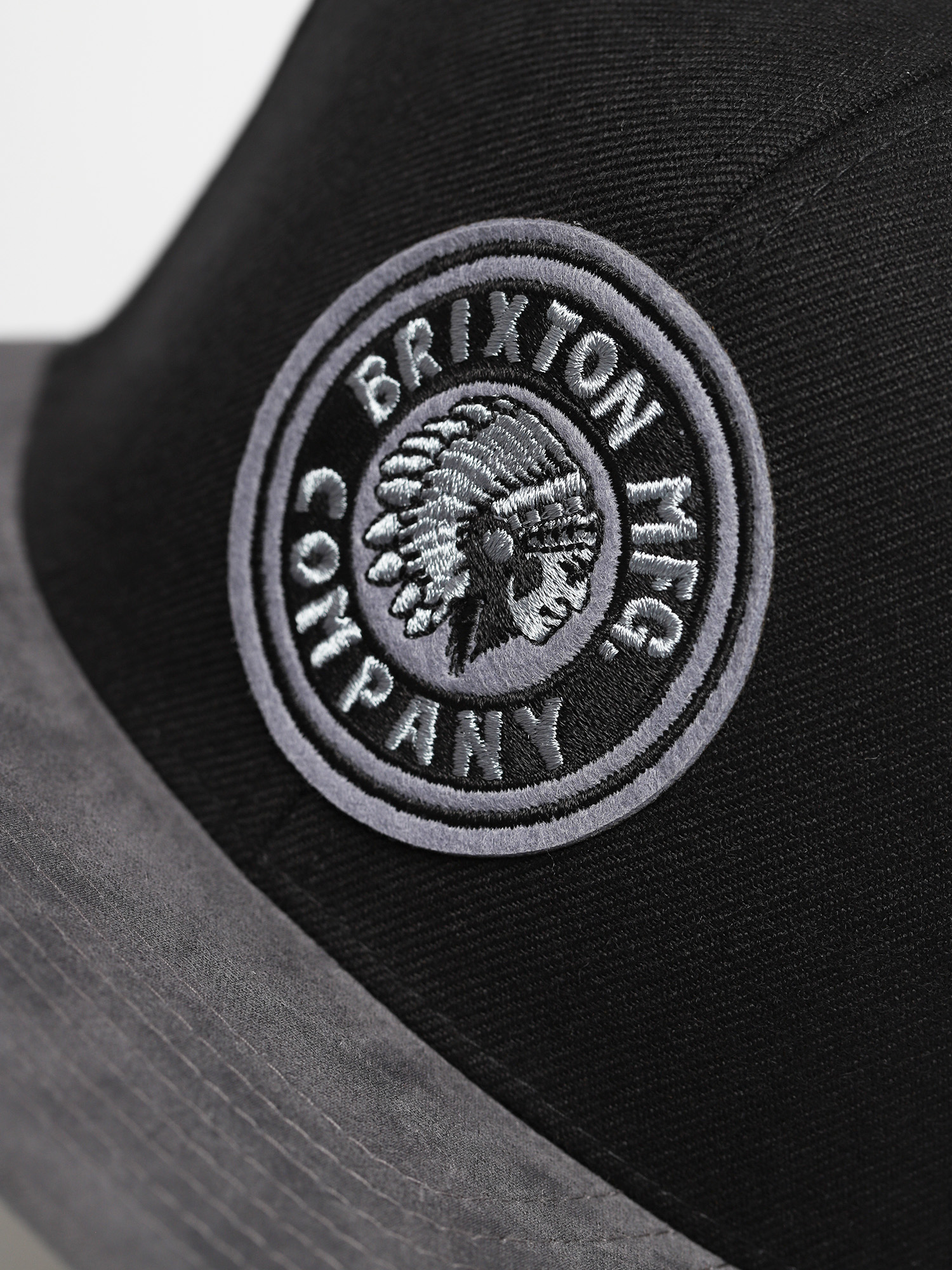 Czapka z daszkiem Brixton Rival Snapback (black/grey)