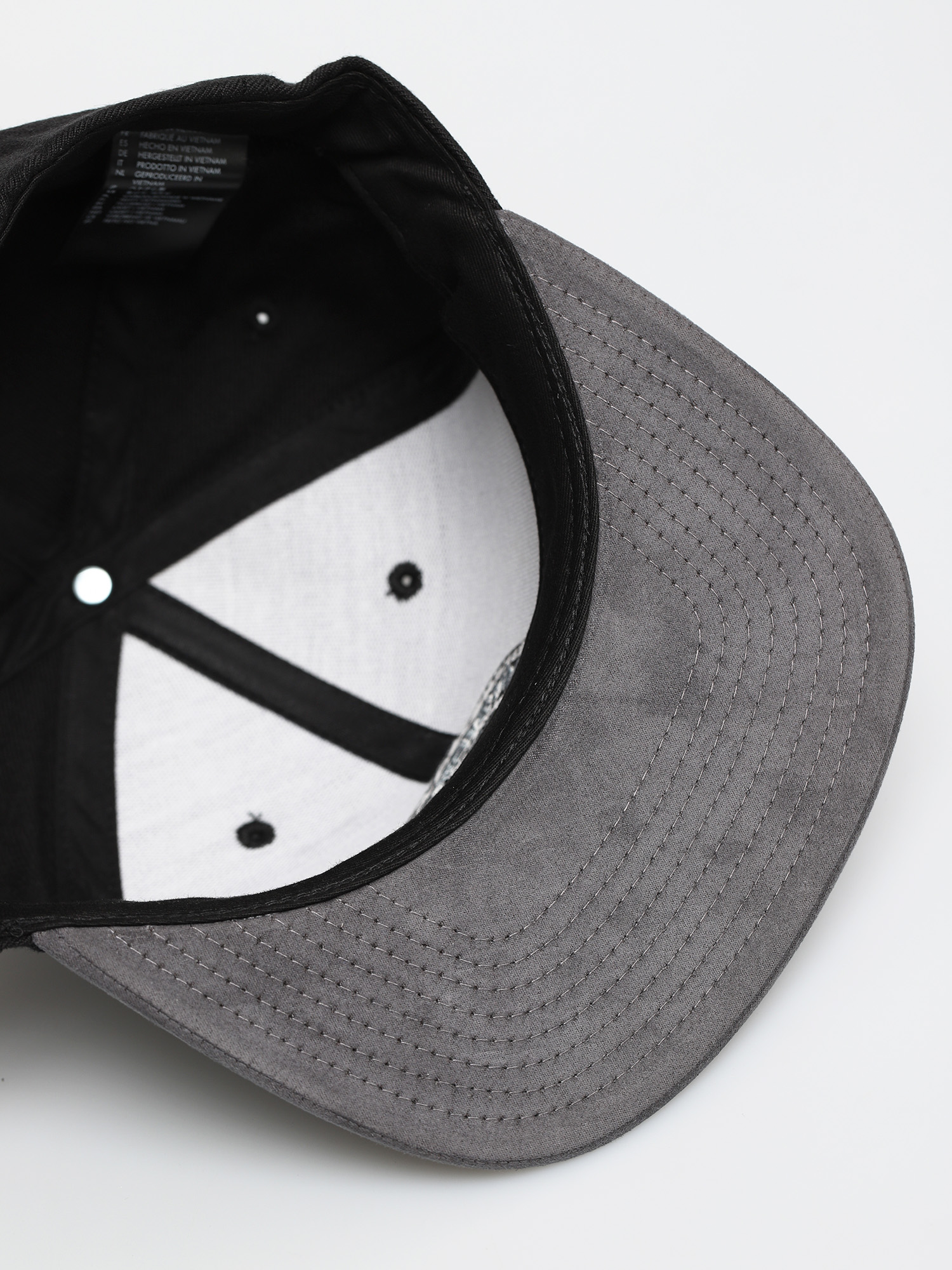 Czapka z daszkiem Brixton Rival Snapback (black/grey)