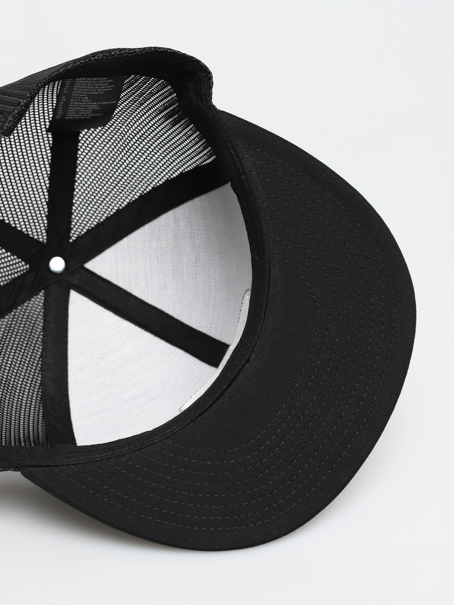 Czapka z daszkiem Brixton Grade Mesh Cap (black/black)