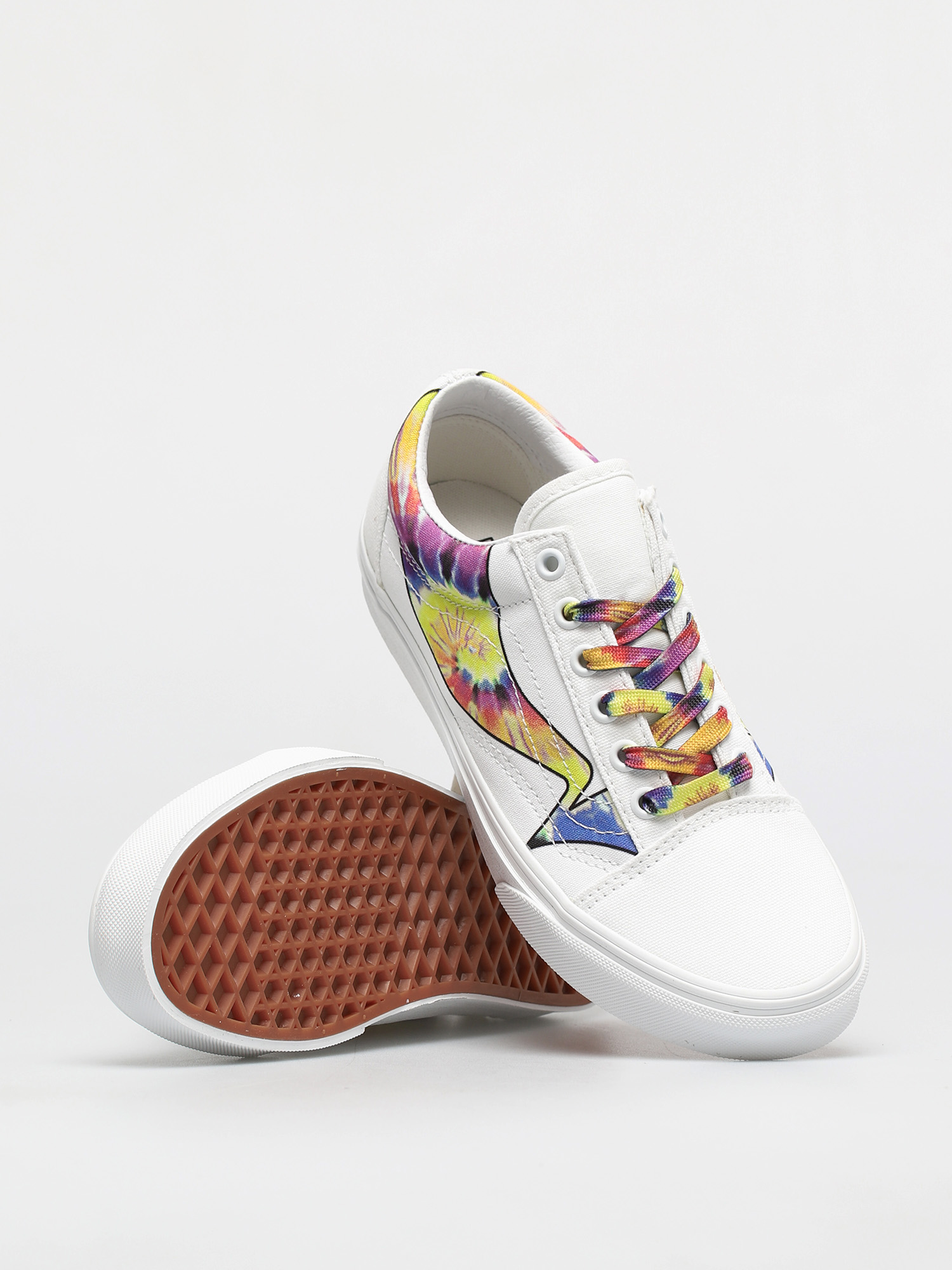 Buty Vans Old Skool (warp/true white/tie dye)