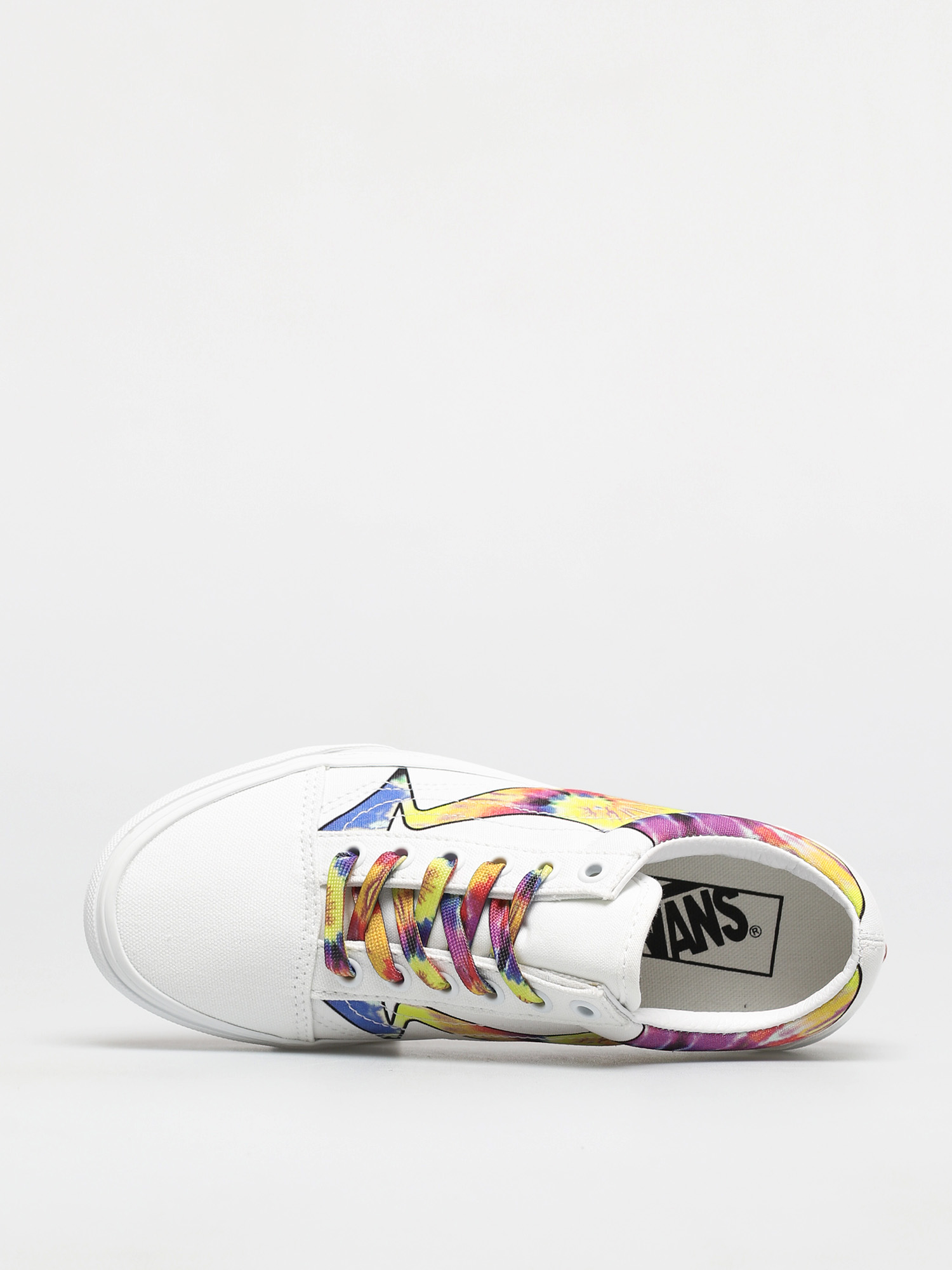 Buty Vans Old Skool (warp/true white/tie dye)