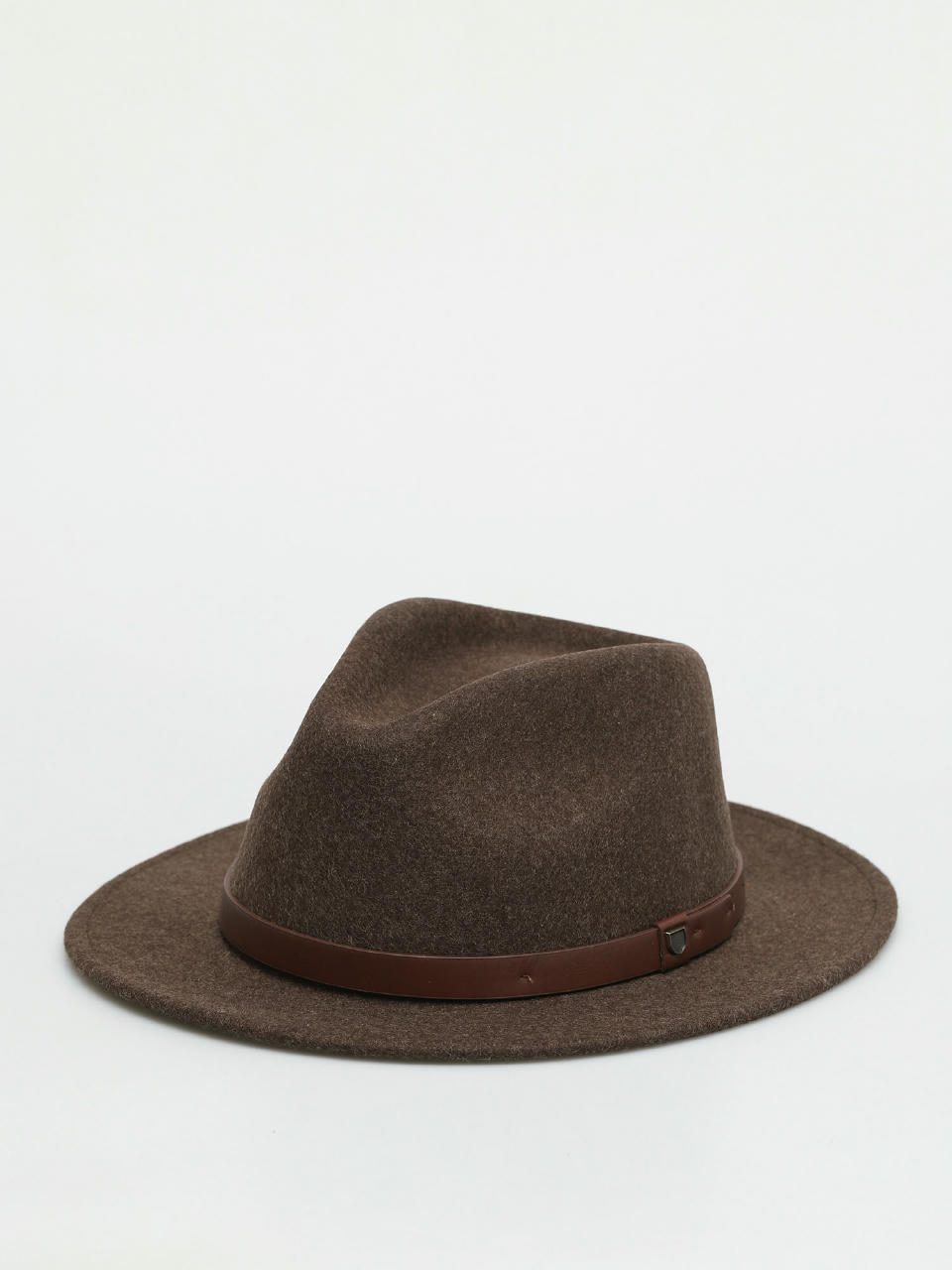 Kapelusz Brixton Messer Fedora (heather brown)