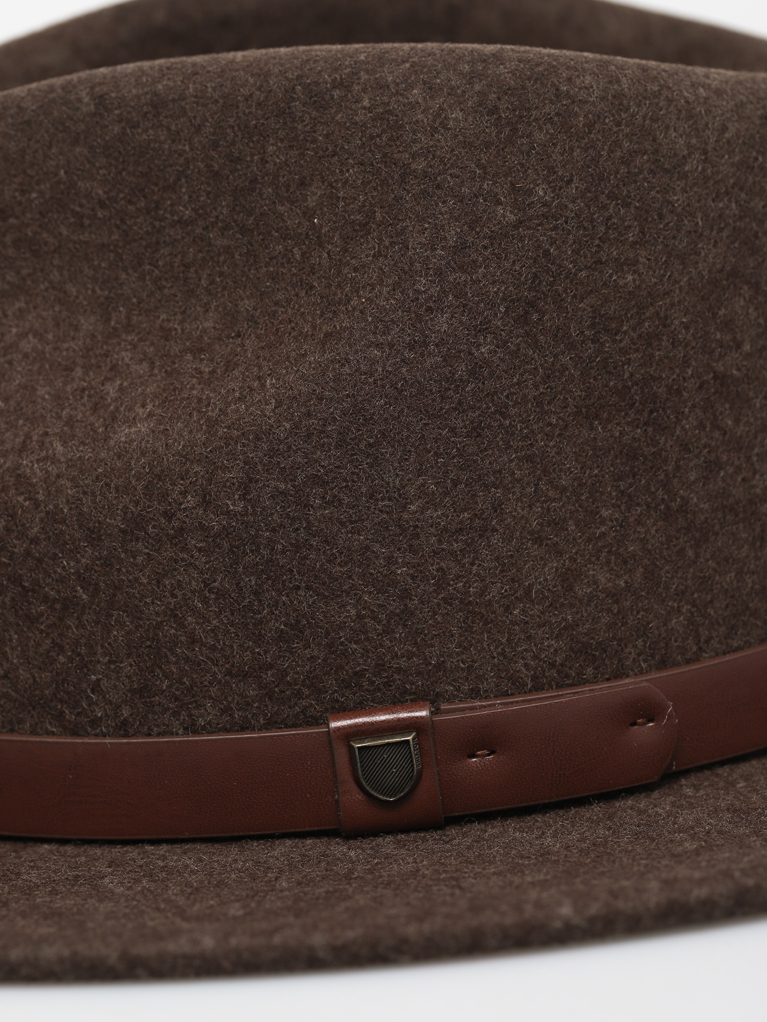 Kapelusz Brixton Messer Fedora (heather brown)