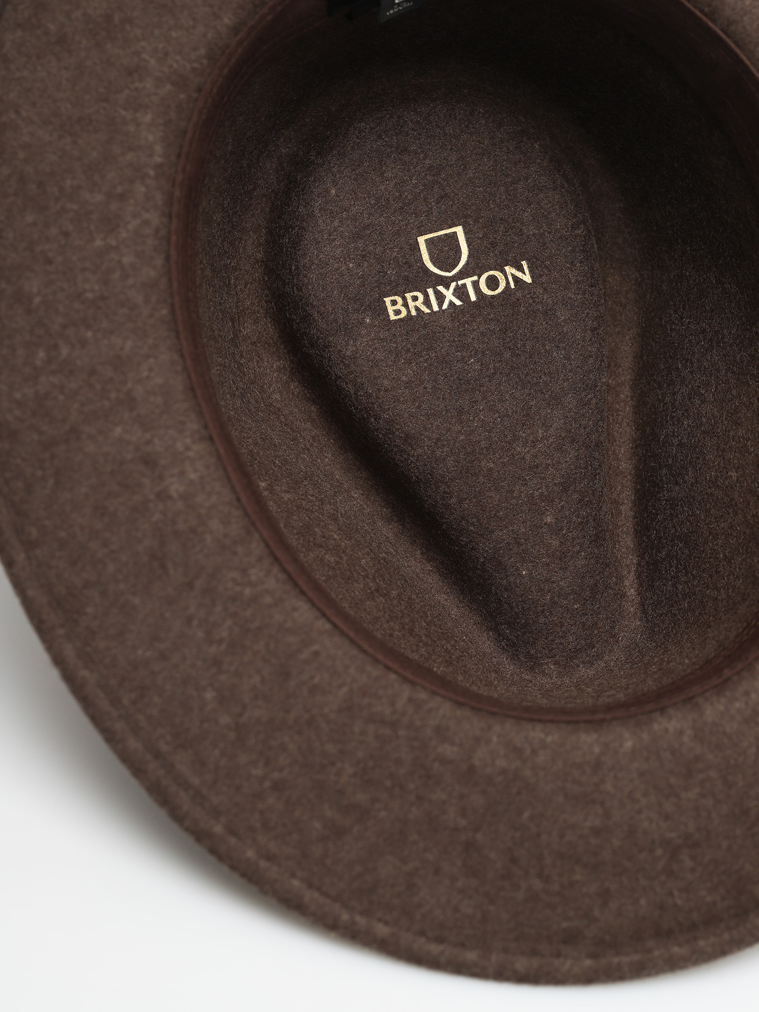 Kapelusz Brixton Messer Fedora (heather brown)