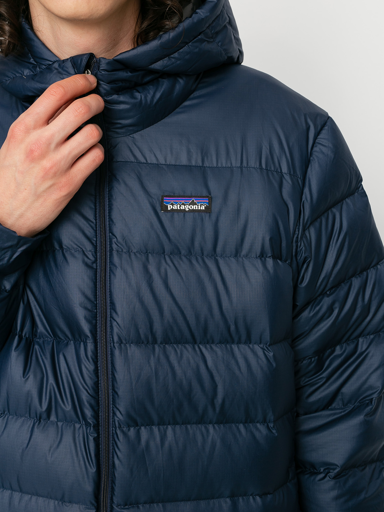 Kurtka Patagonia Hi Loft Down (navy blue)