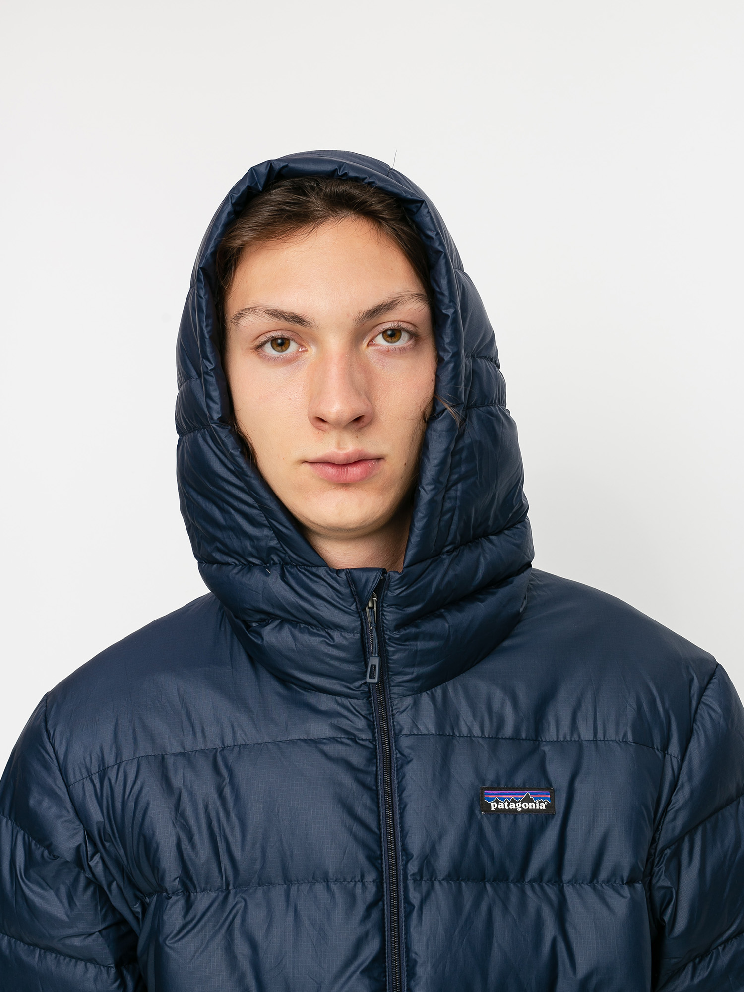 Kurtka Patagonia Hi Loft Down (navy blue)