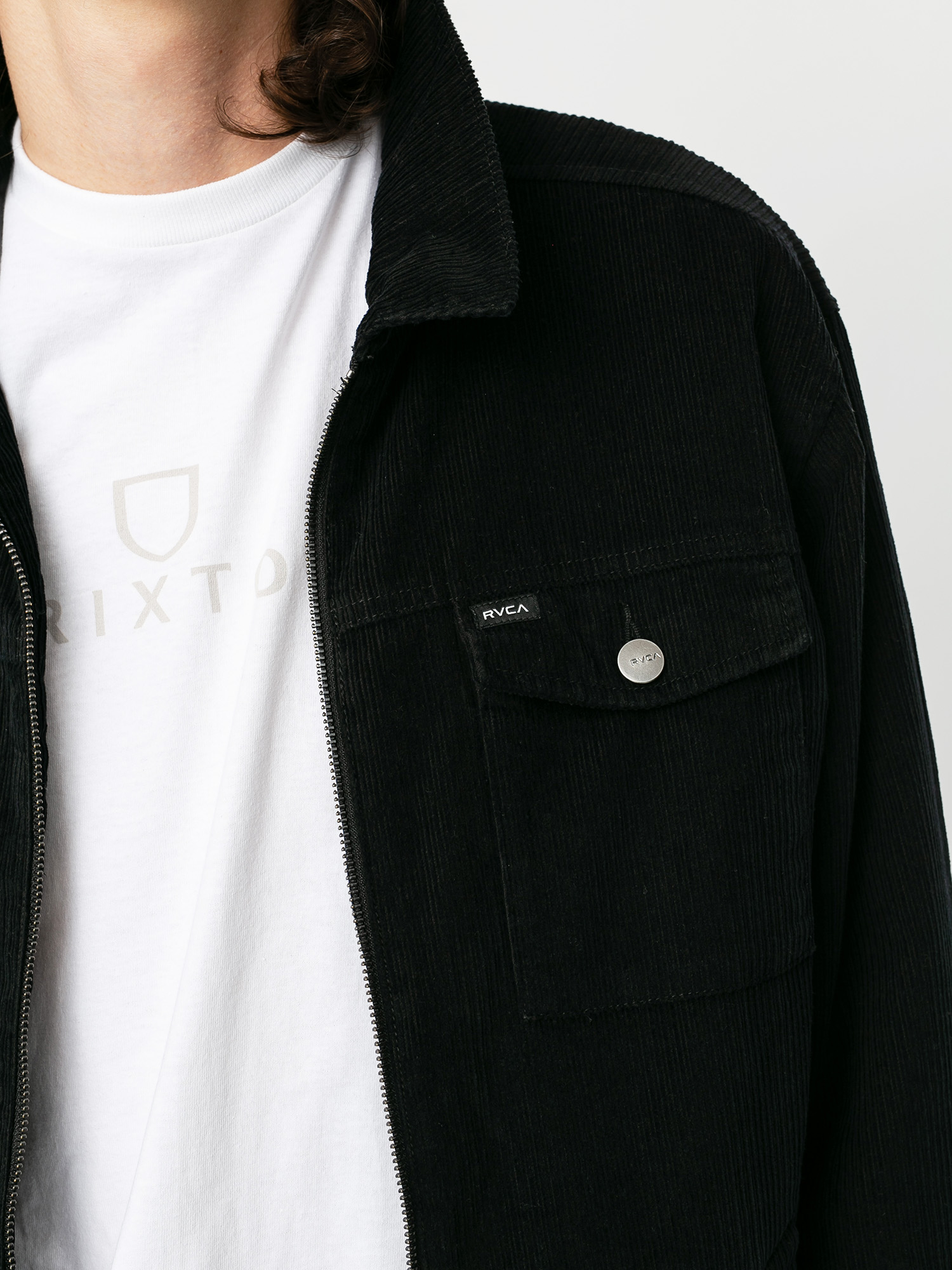 Kurtka RVCA Easy Trucker II (rvca black)