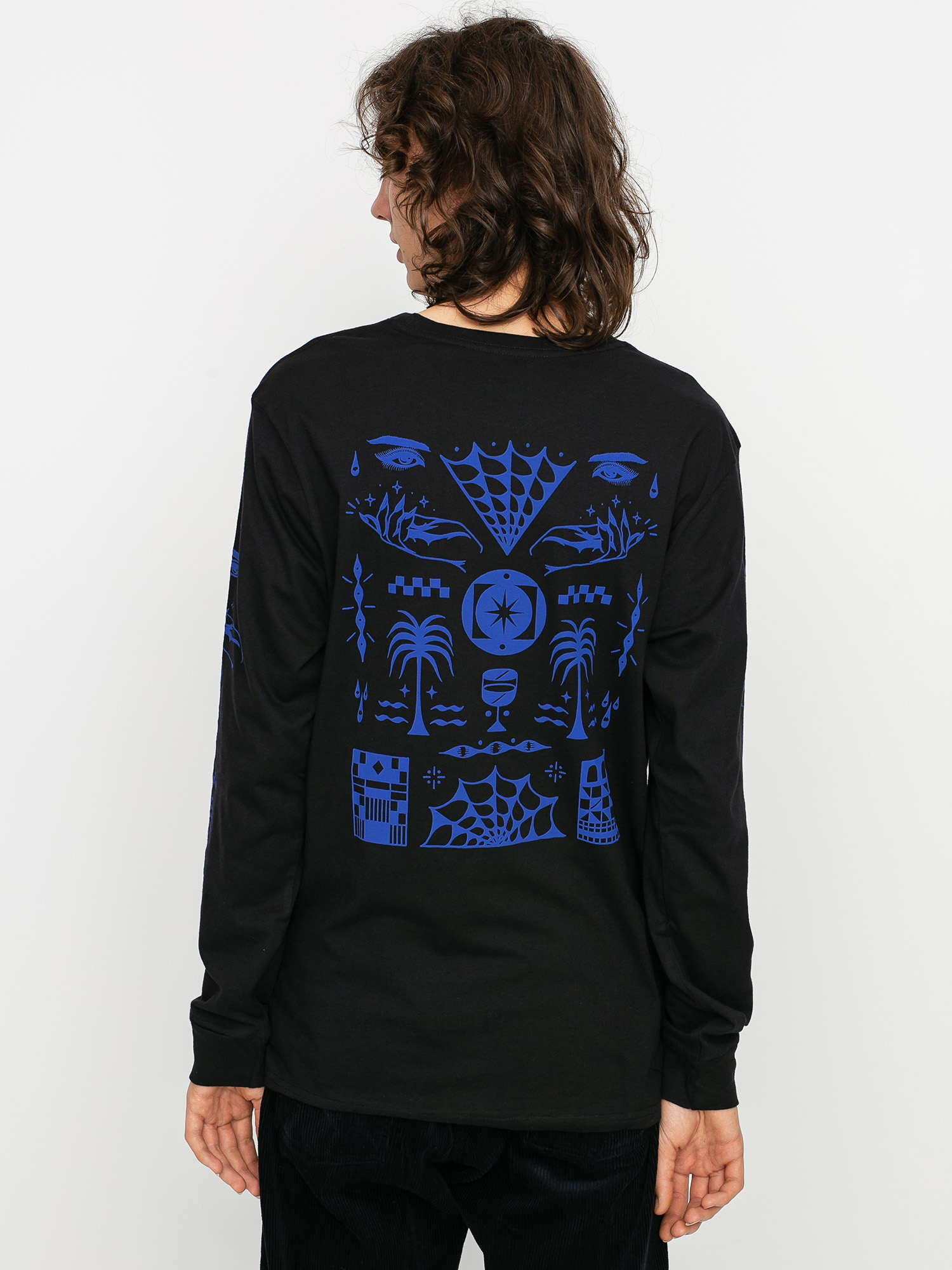 Longsleeve RVCA Vision Flash (black)