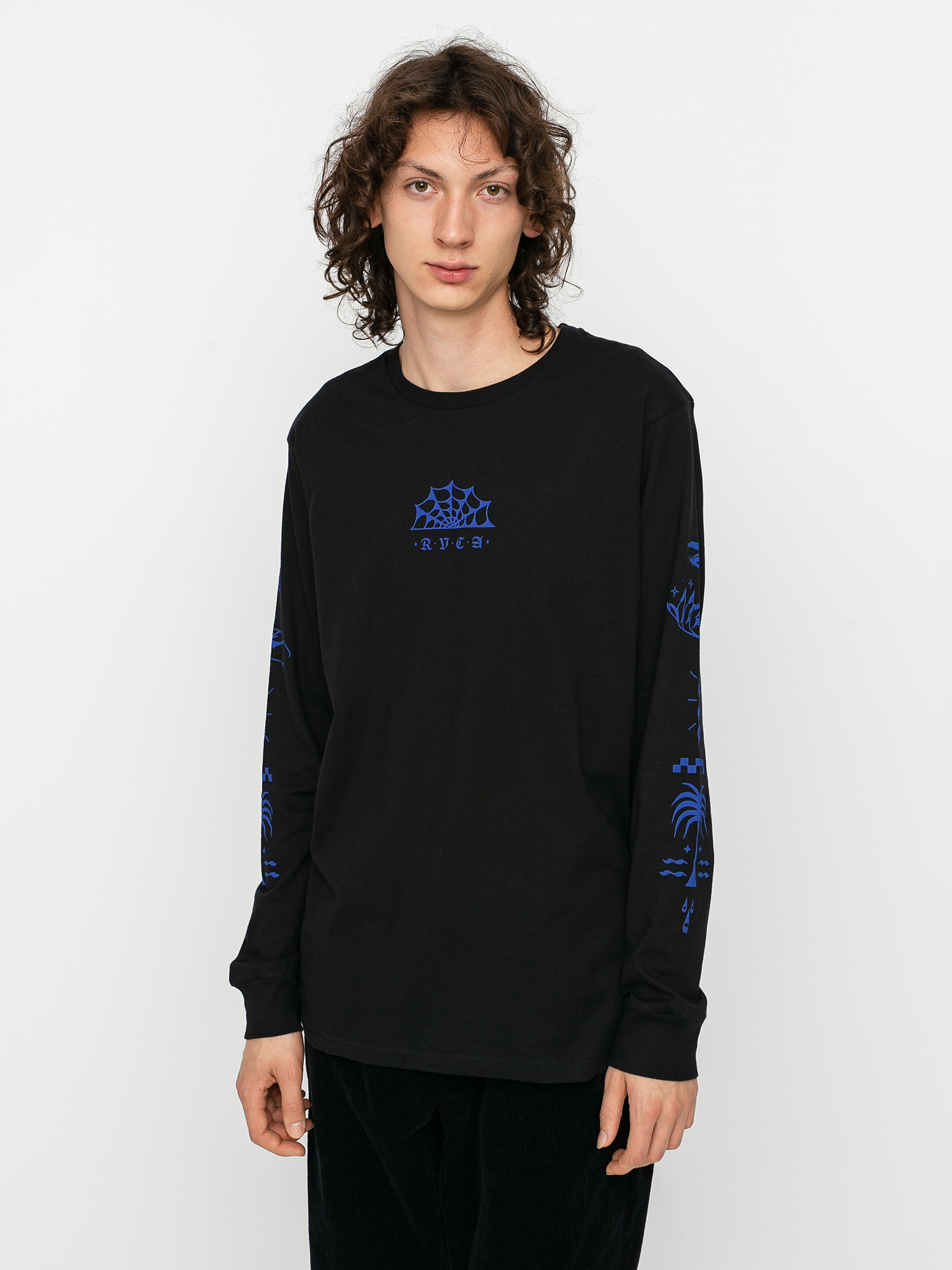Longsleeve RVCA Vision Flash (black)