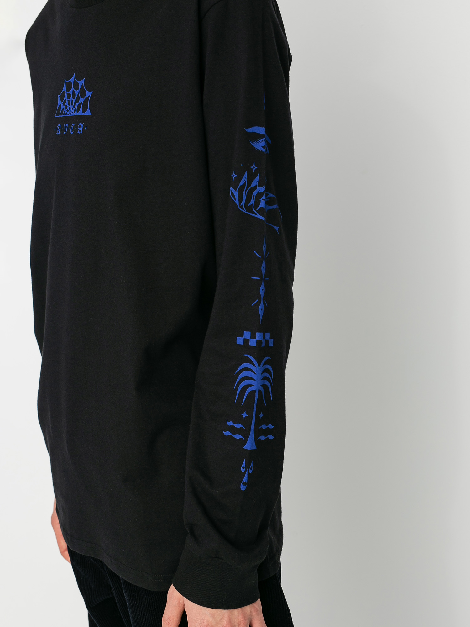 Longsleeve RVCA Vision Flash (black)