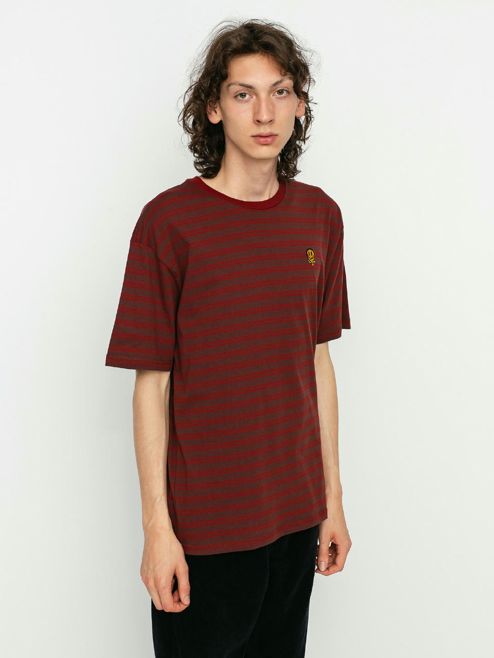 T-shirt Brixton Hilt Melter (dark brick/wine)