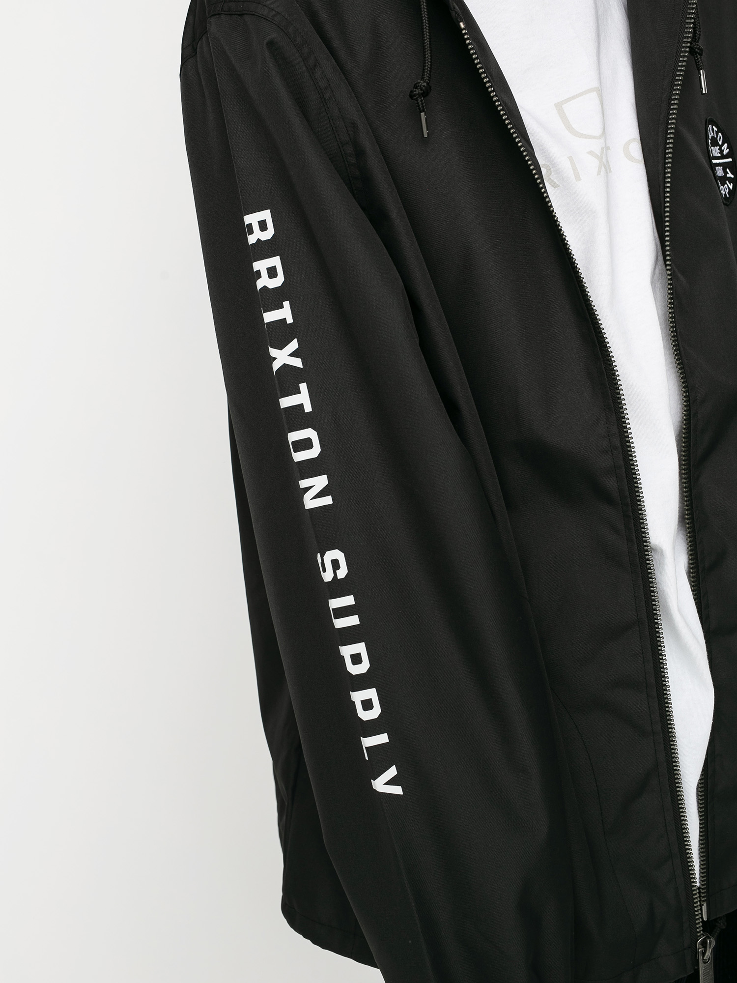 Kurtka Brixton Claxton Oath ZHD (black/white)