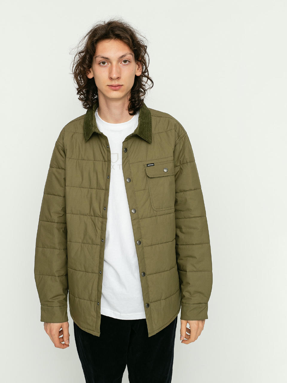 Kurtka Brixton Cass (military olive)