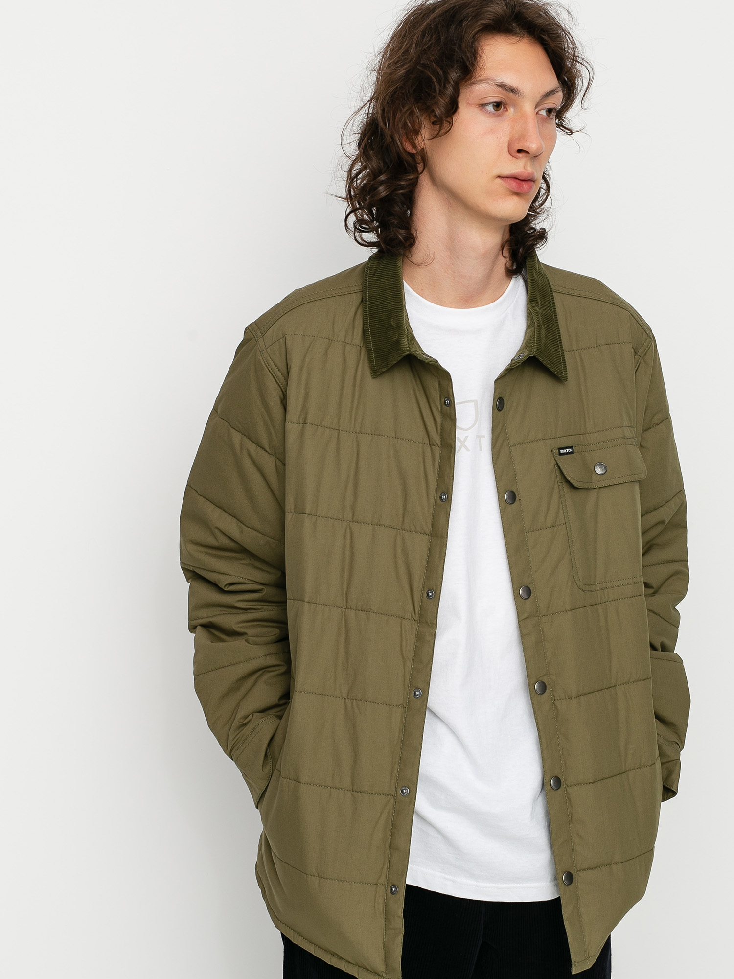 Kurtka Brixton Cass (military olive)