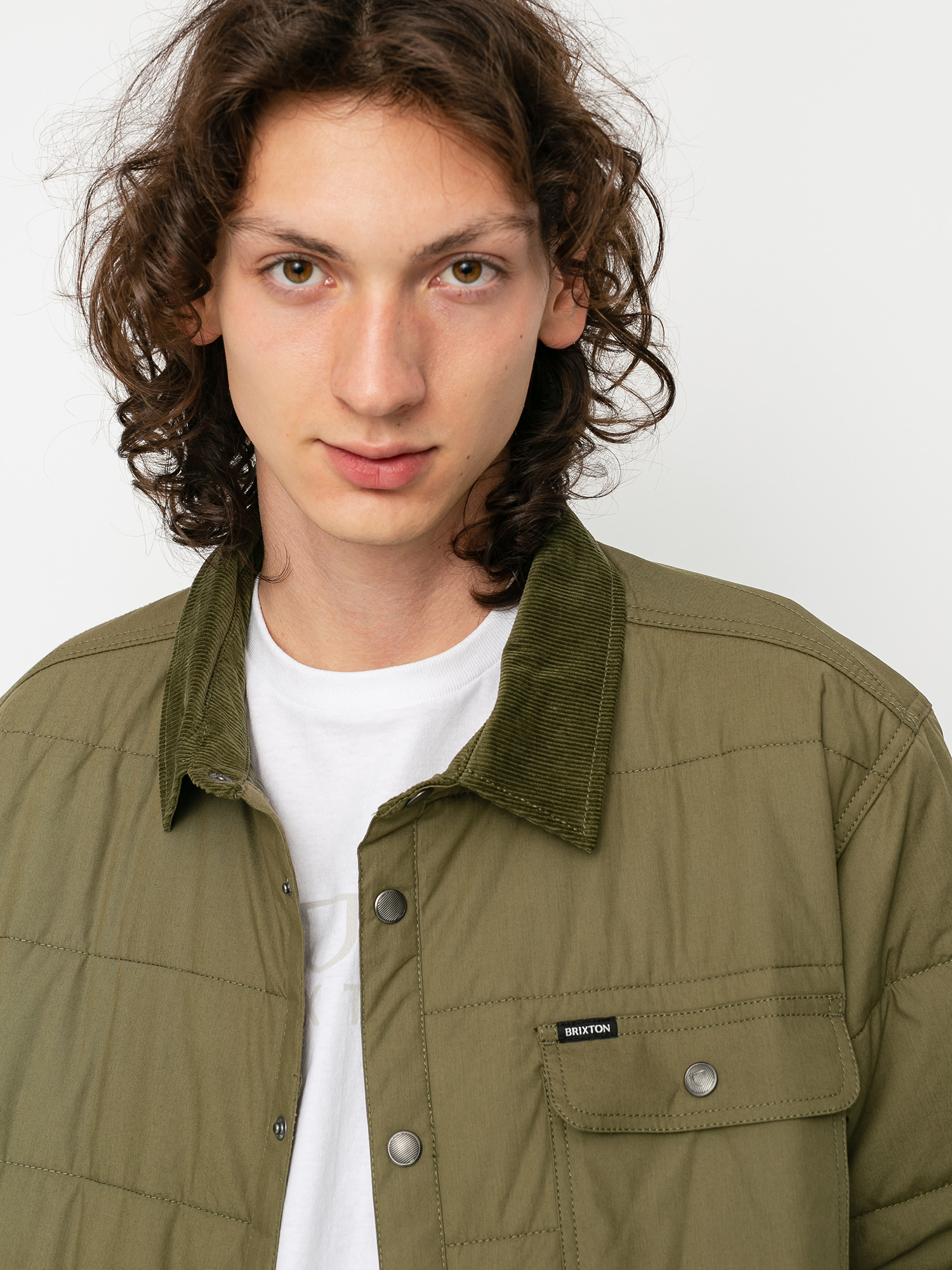 Kurtka Brixton Cass (military olive)