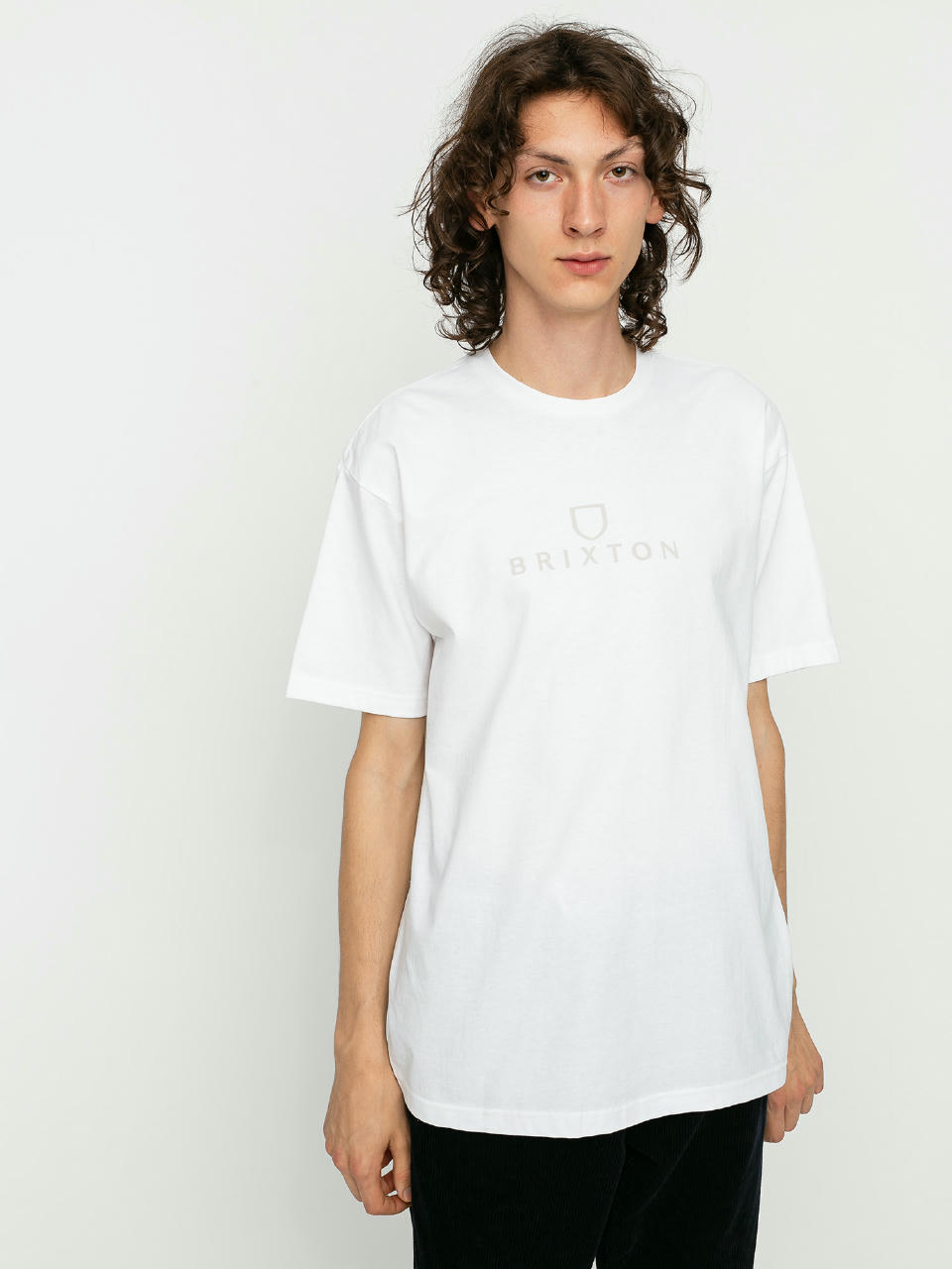 T-shirt Brixton Alpha (white)