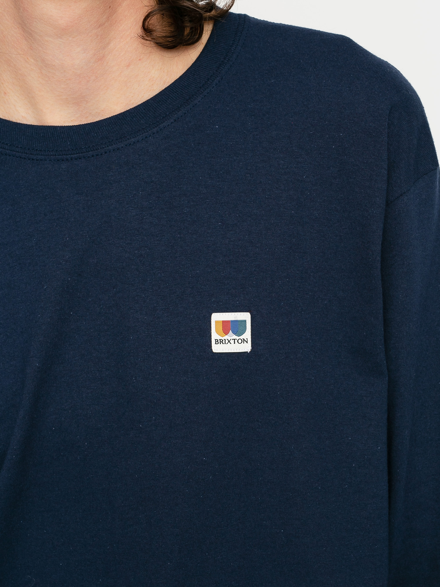 Longsleeve Brixton Alton II (navy)