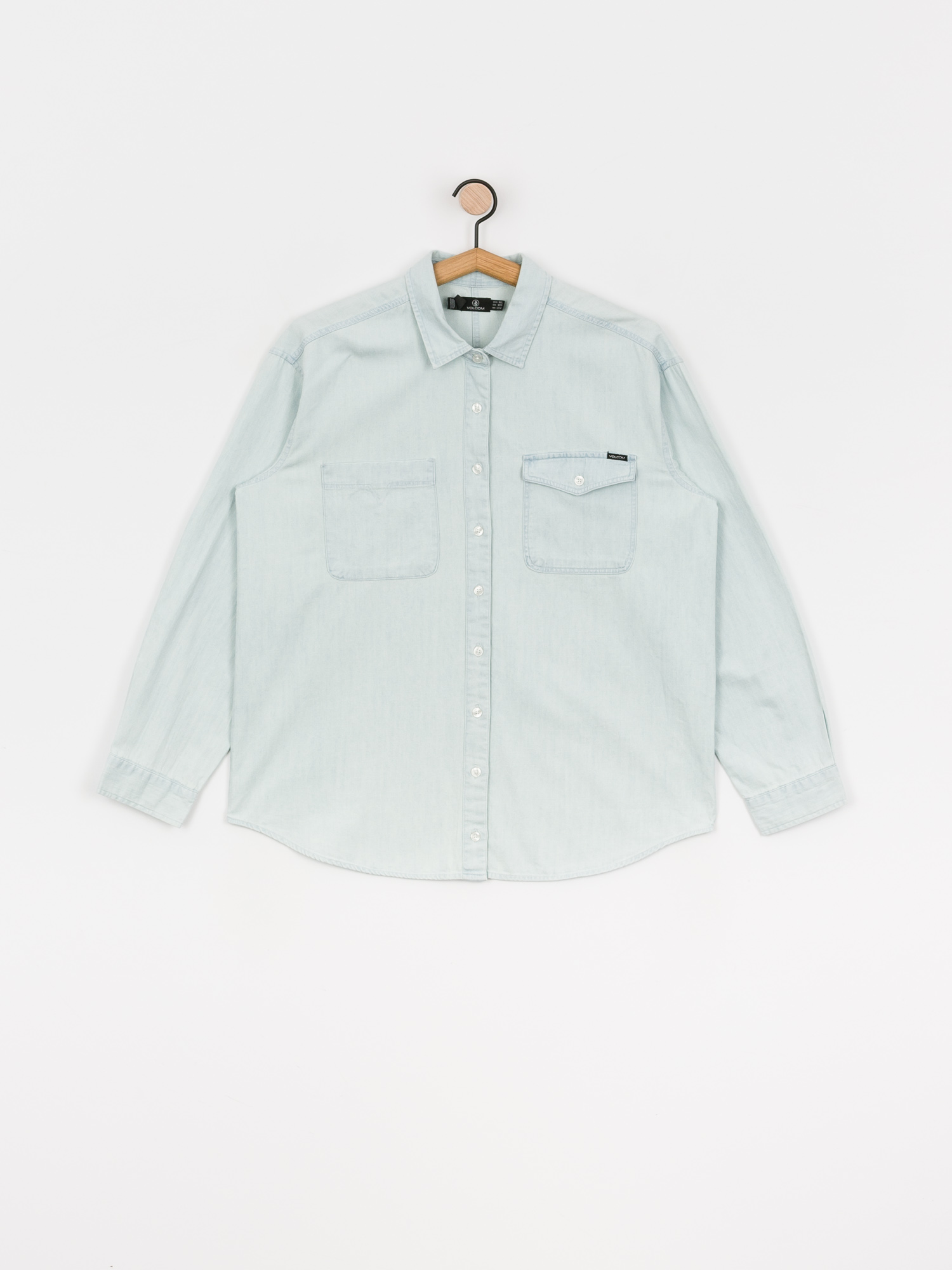 Koszula Volcom Sunday Strut Wmn (sun faded indigo)