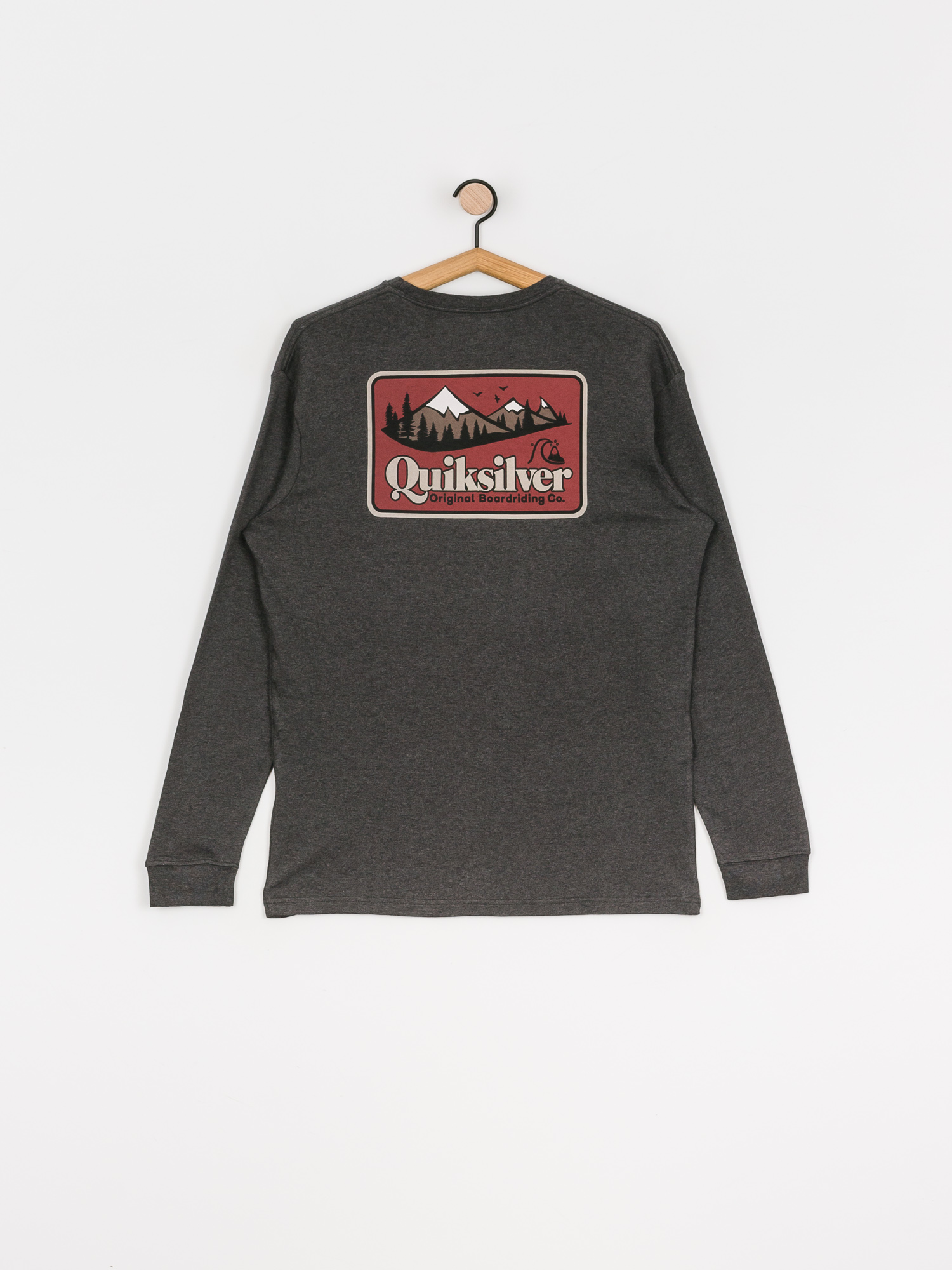Longsleeve Quiksilver Old Habit (charcoal heather)