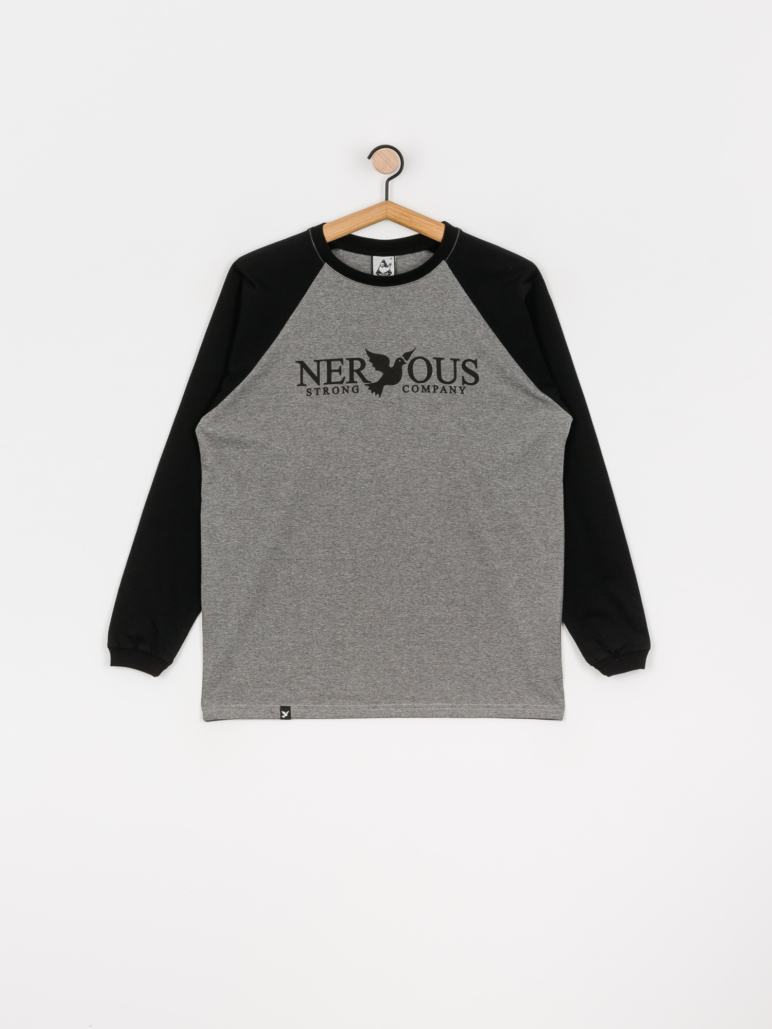 Longsleeve Nervous Classic (grey/black)