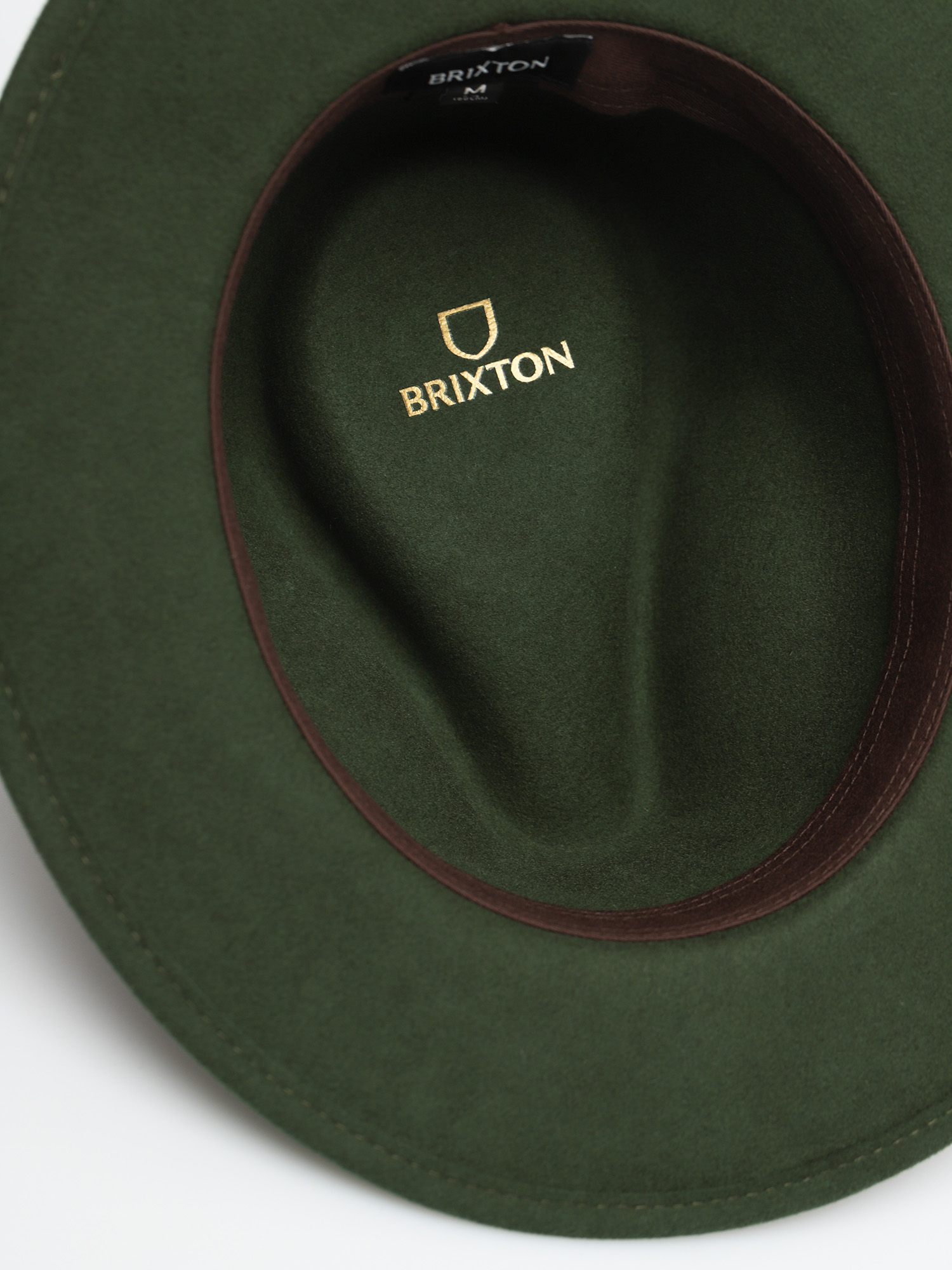 Kapelusz Brixton Messer Fedora (moss)