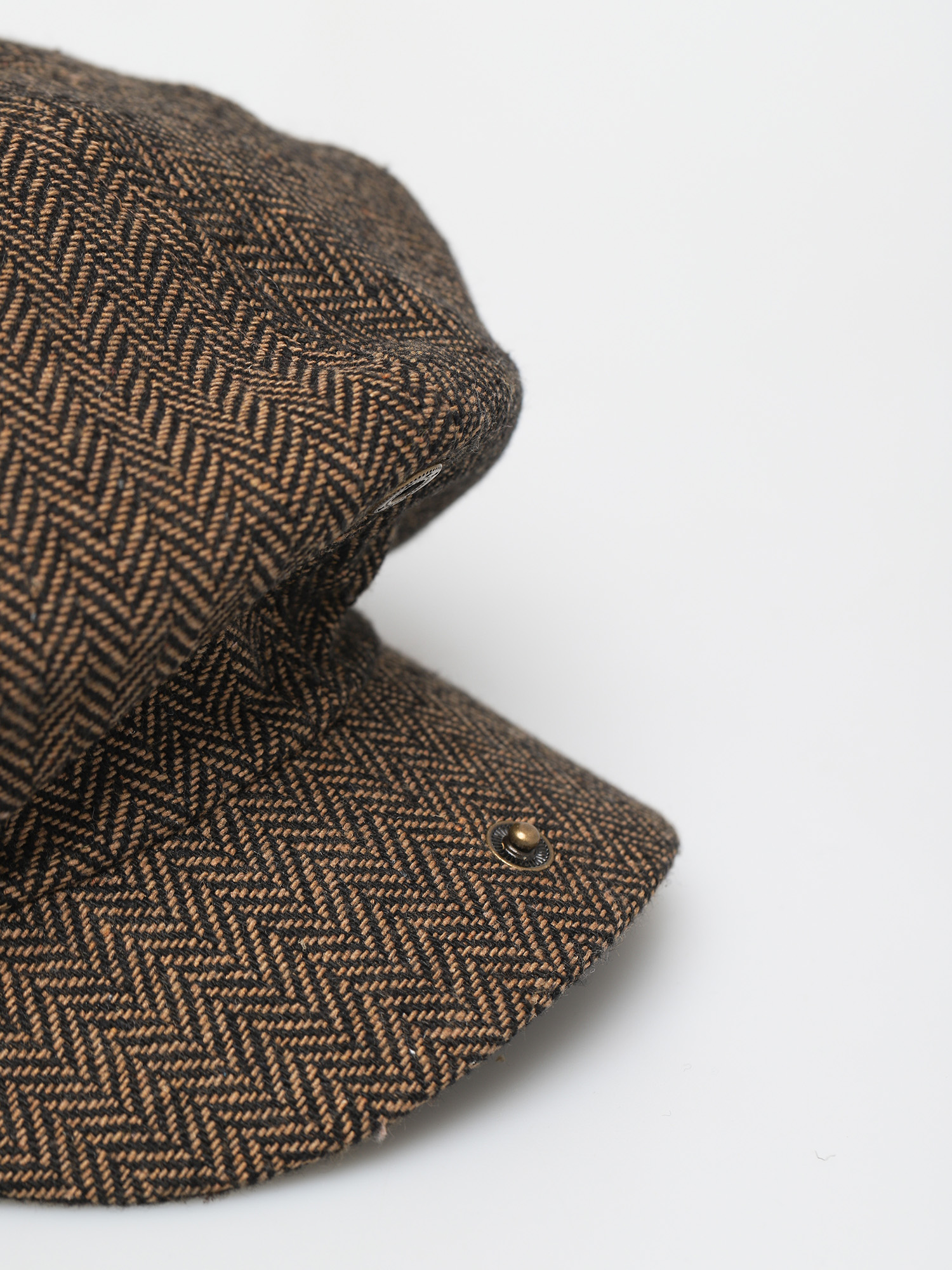 Kaszkiet Brixton Brood Snap Cap (brown/khaki)