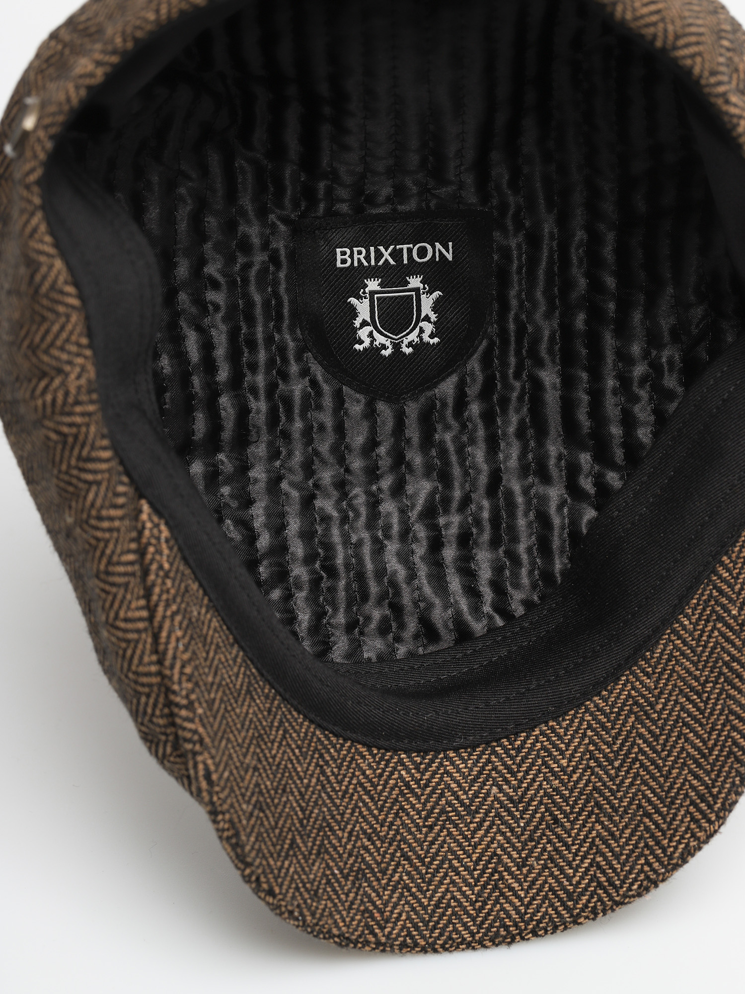 Kaszkiet Brixton Brood Snap Cap (brown/khaki)