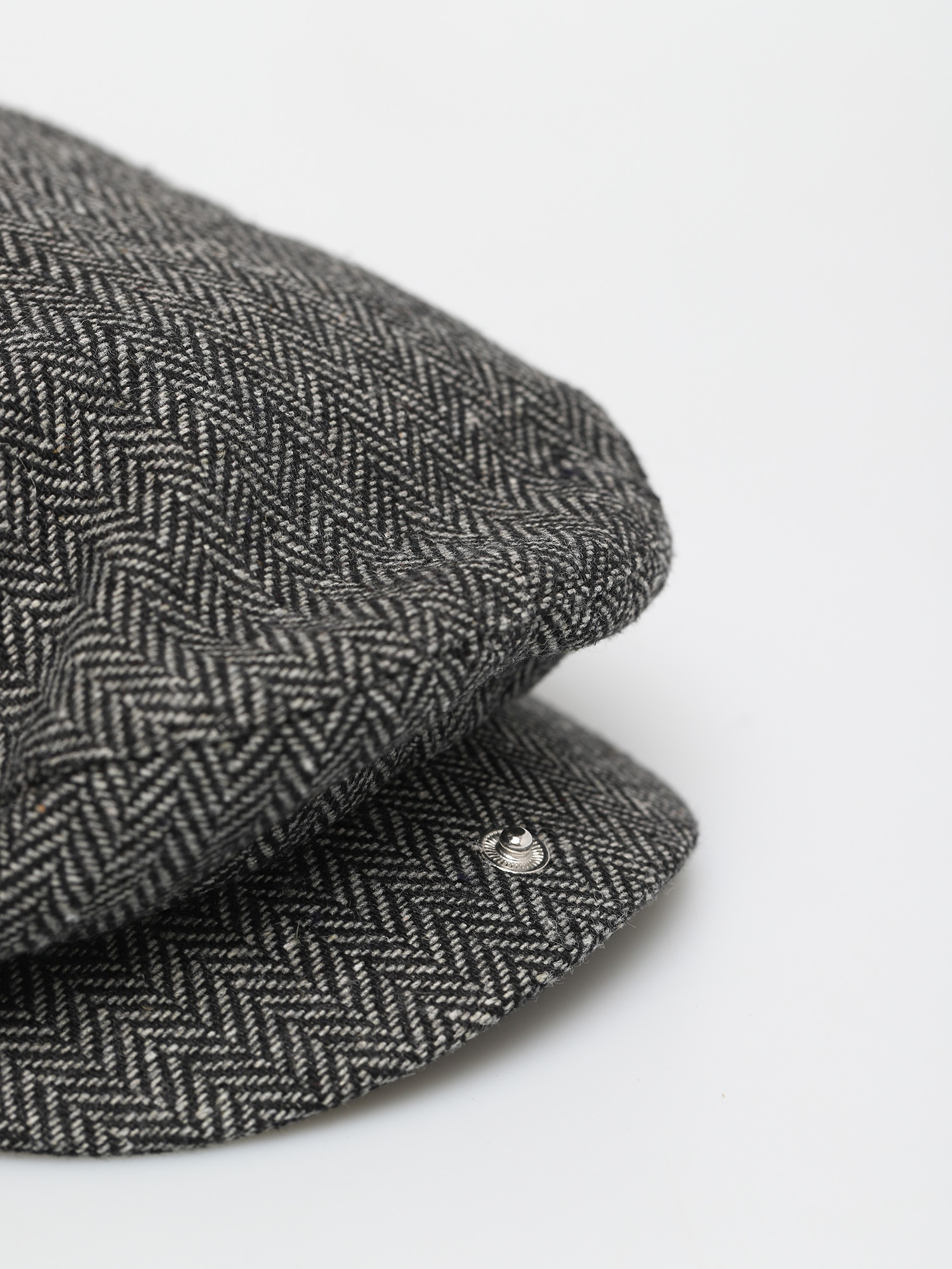 Kaszkiet Brixton Hooligan Snap Cap (grey/black)