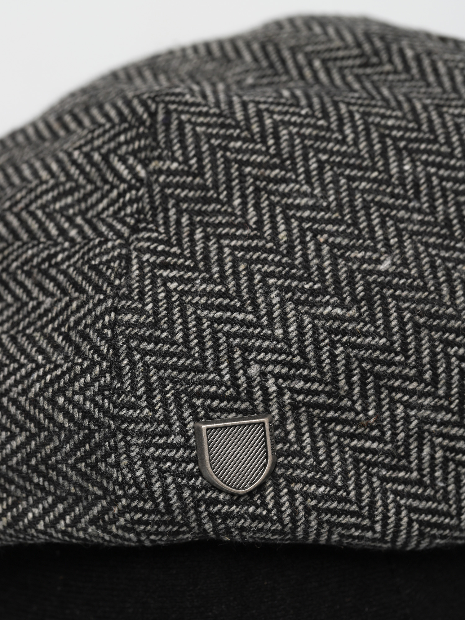 Kaszkiet Brixton Hooligan Snap Cap (grey/black)