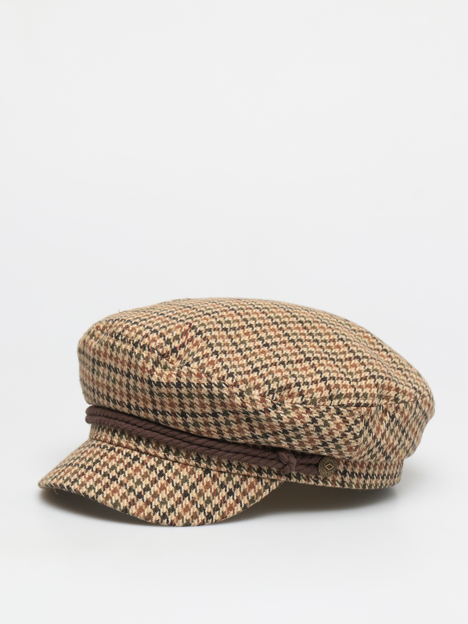 Kaszkiet Brixton Fiddler Cap (khaki/evergreen)