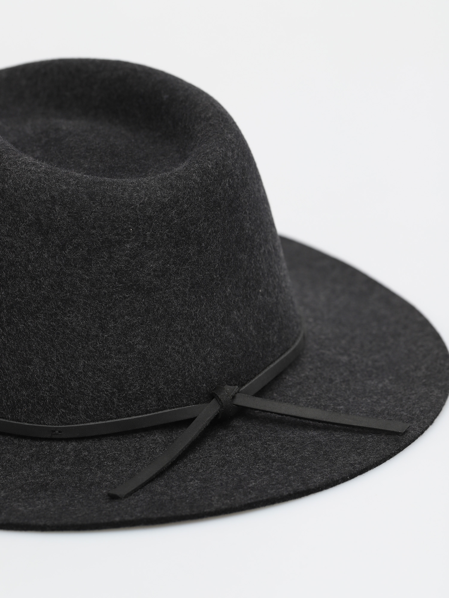 Kapelusz Brixton Wesley Fedora (heather black)