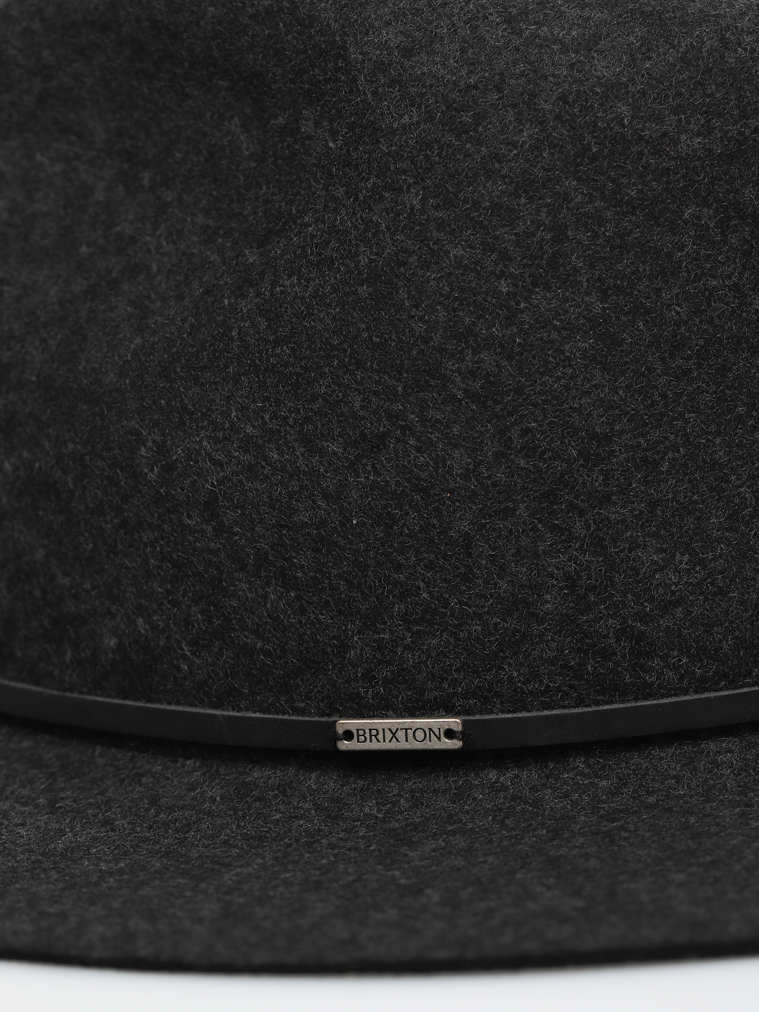 Kapelusz Brixton Wesley Fedora (heather black)
