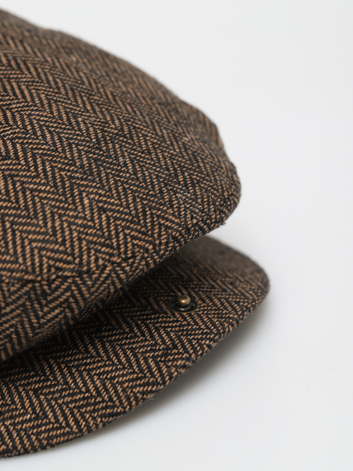 Kaszkiet Brixton Hooligan Snap Cap (brown/khaki)