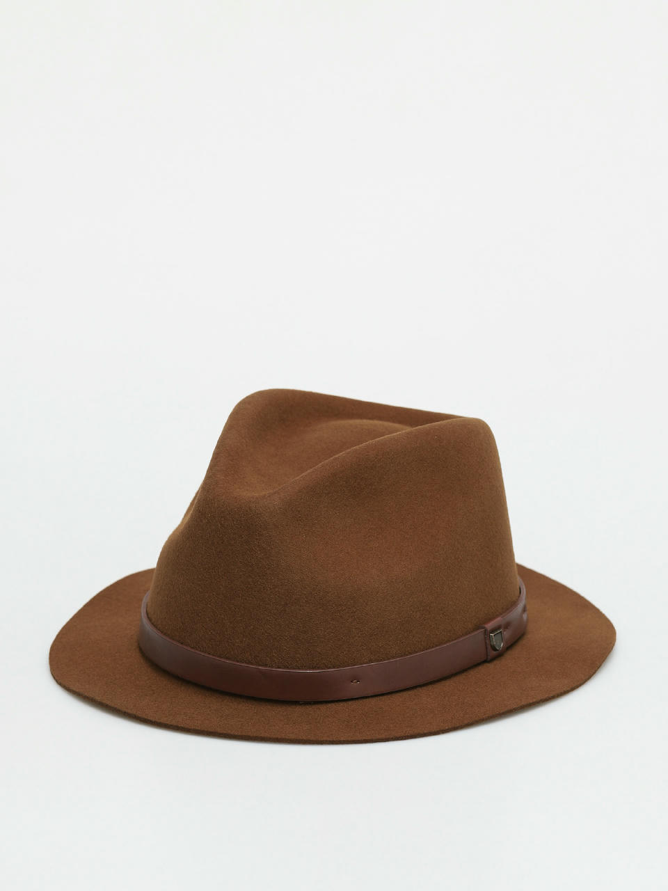 Kapelusz Brixton Messer Short Brim Fedora (coffee)