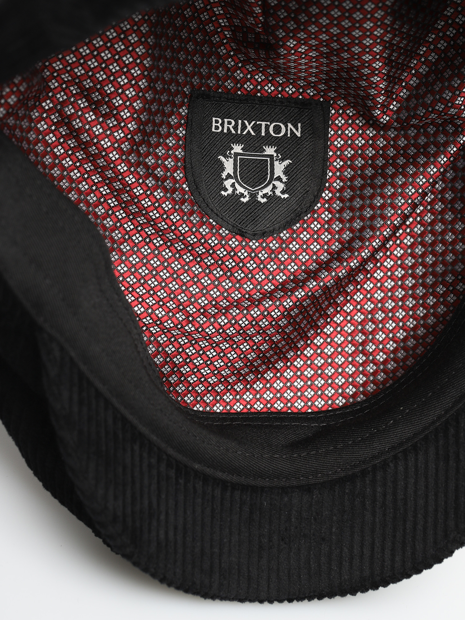Kaszkiet Brixton Hooligan Snap Cap (black cord)
