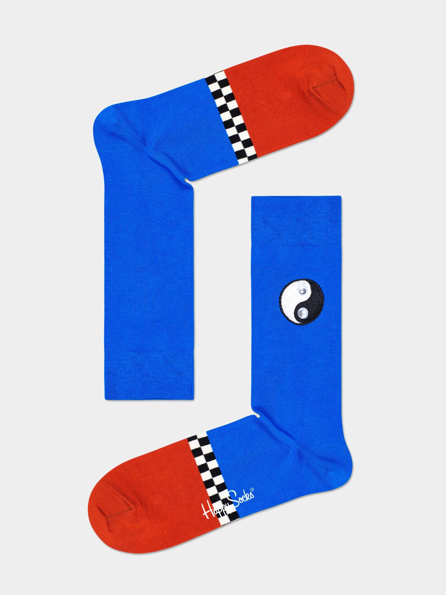 Skarpetki Happy Socks Yin Yang (blue/brown)