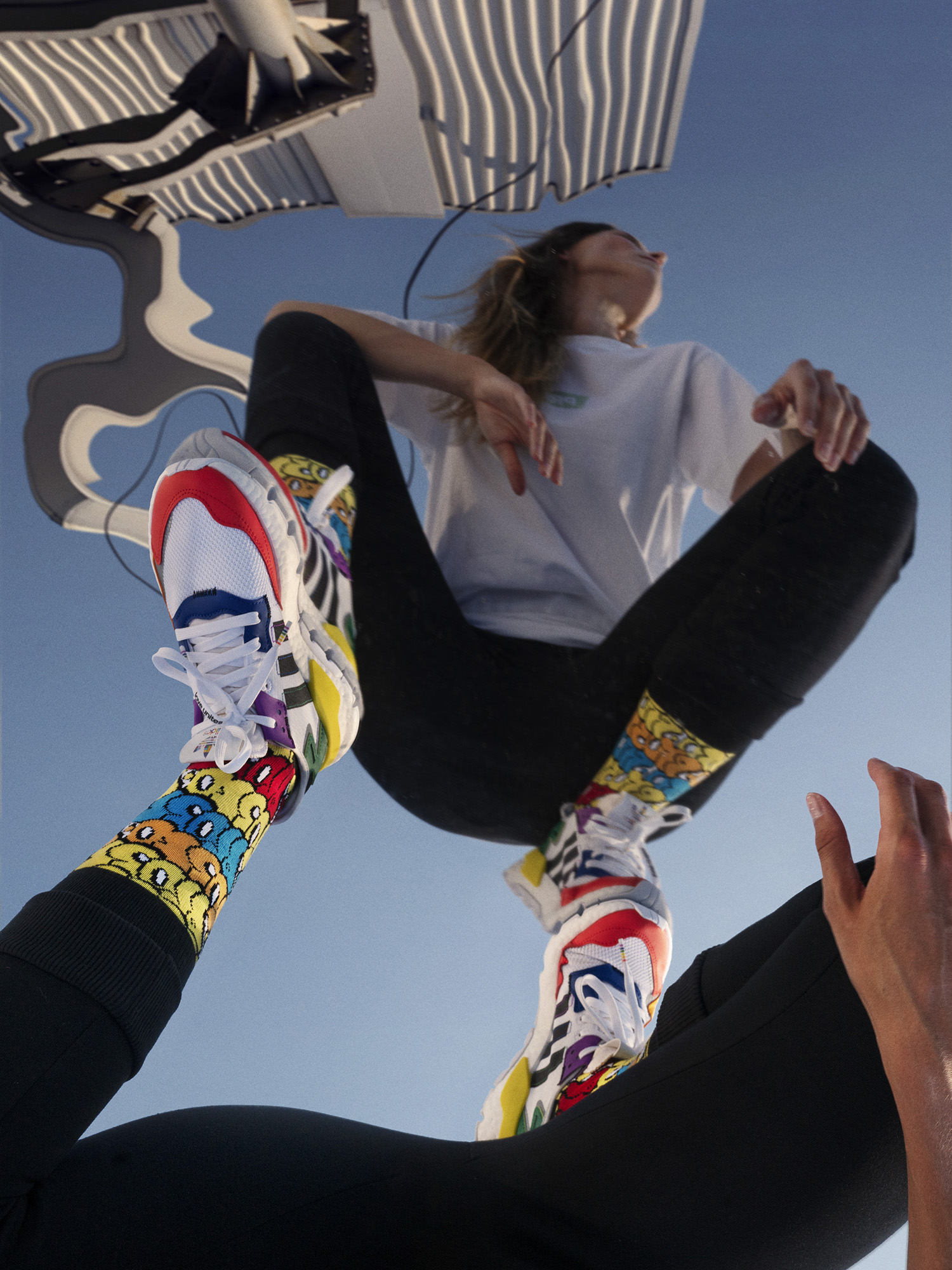 Skarpetki Happy Socks Prosto Trow Up (black/multi)