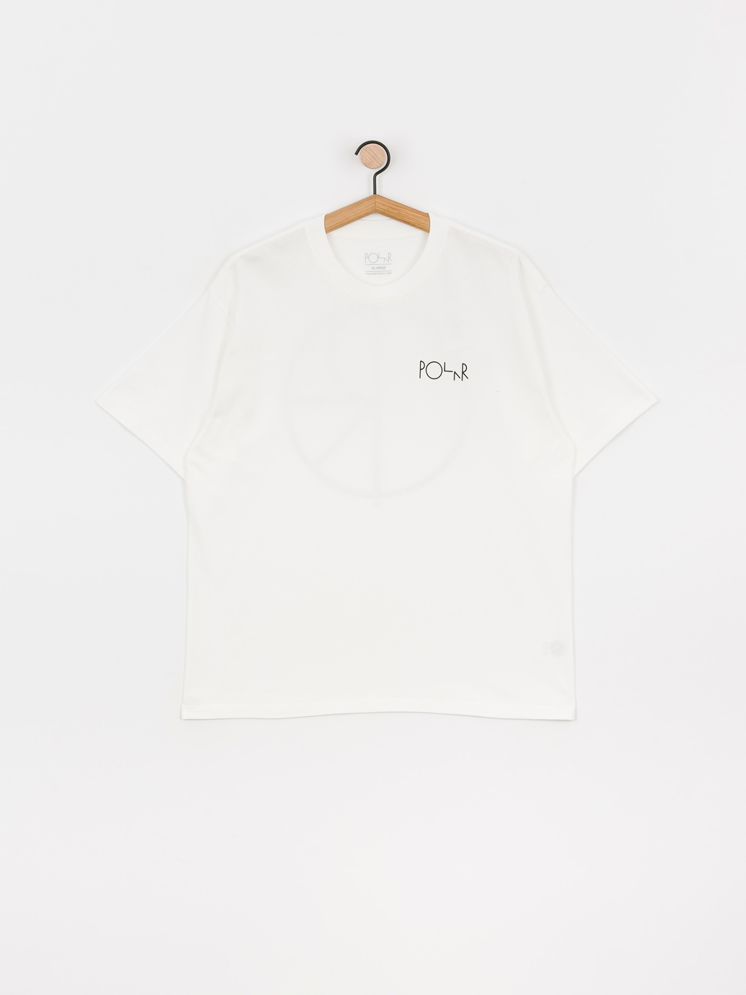 T-shirt Polar Skate Stroke Logo (white)