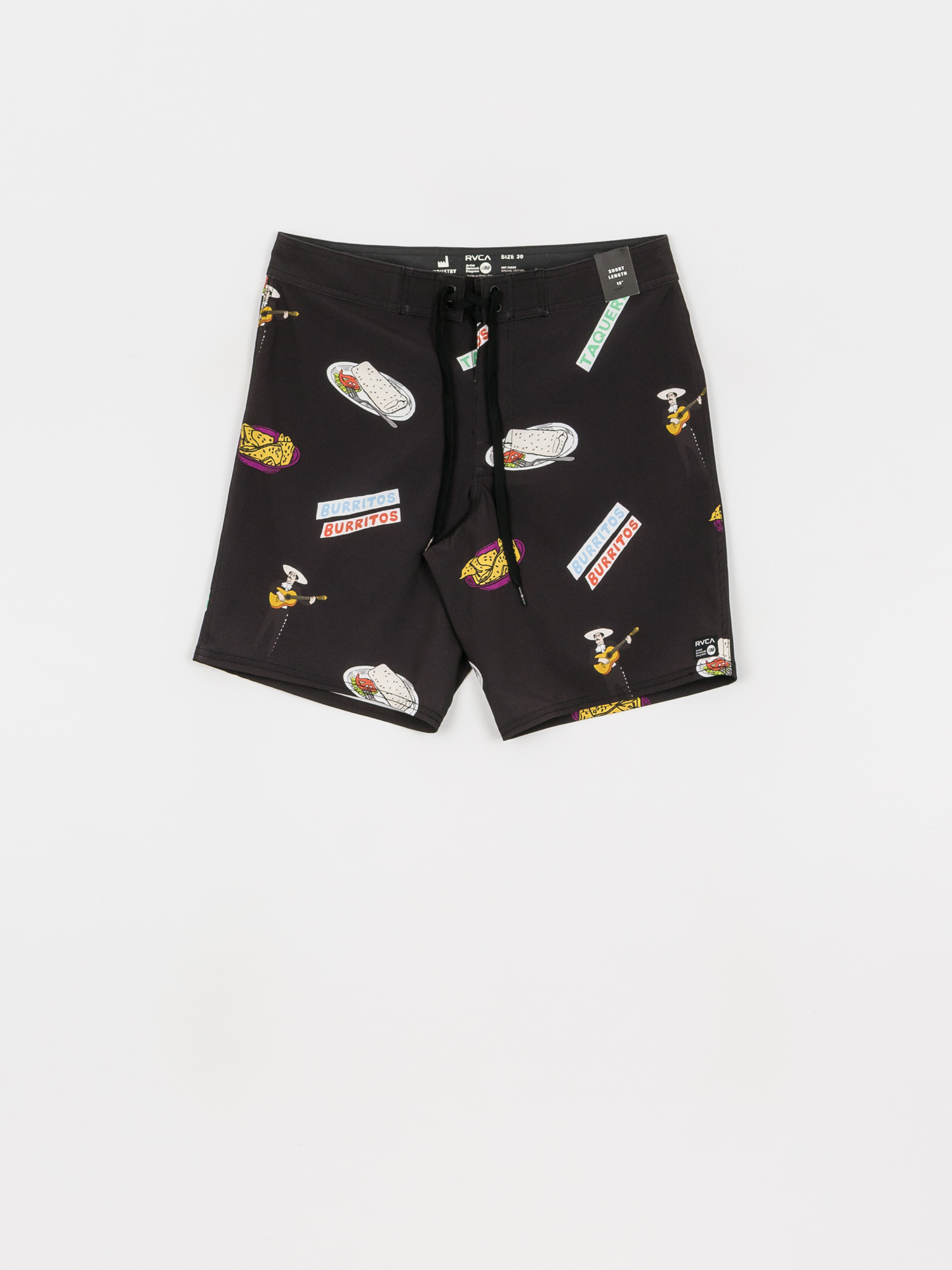 Szorty RVCA Hot Fudge Trunk (black)